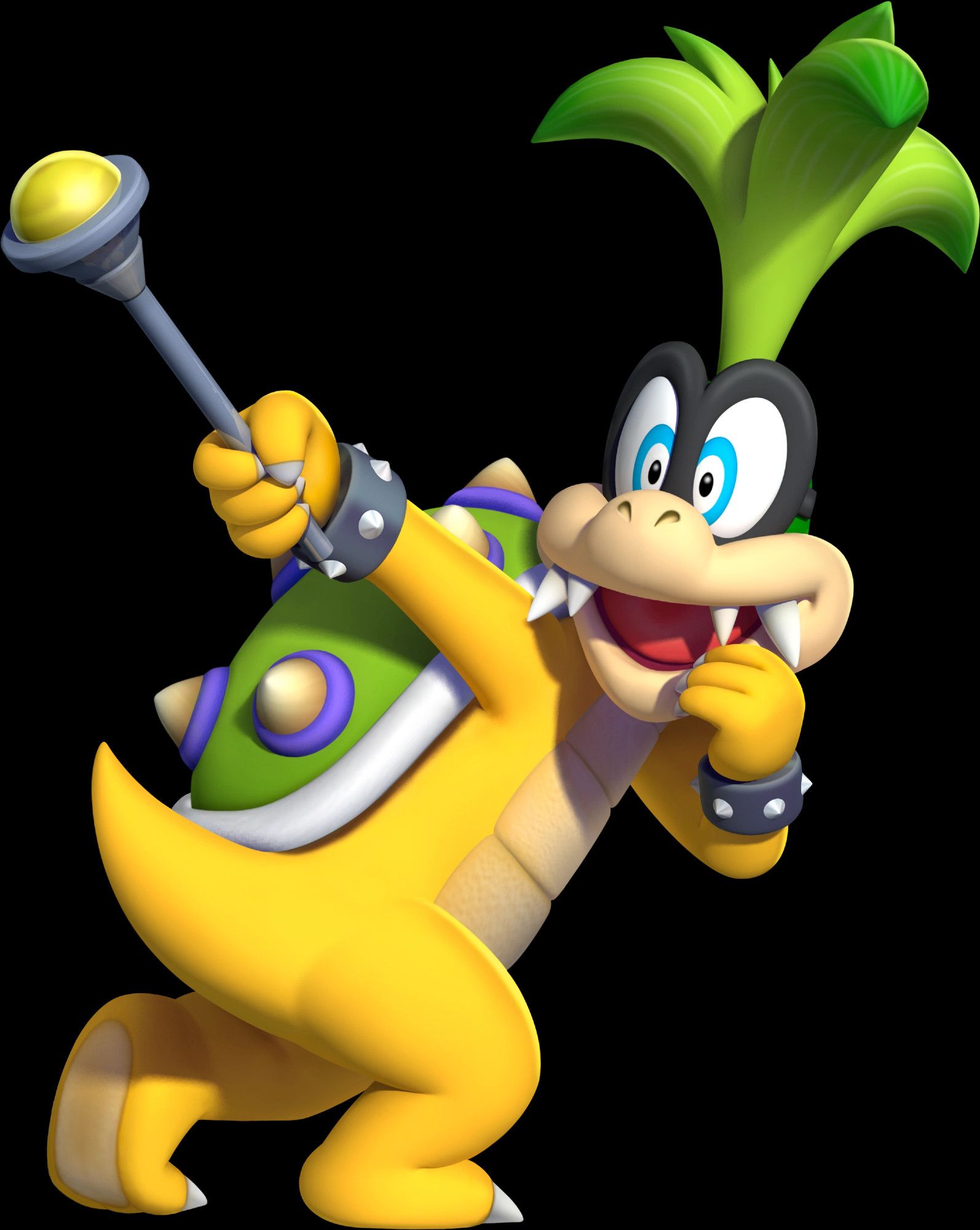 Iggy Koopa render from New Super Mario Bros. Wii