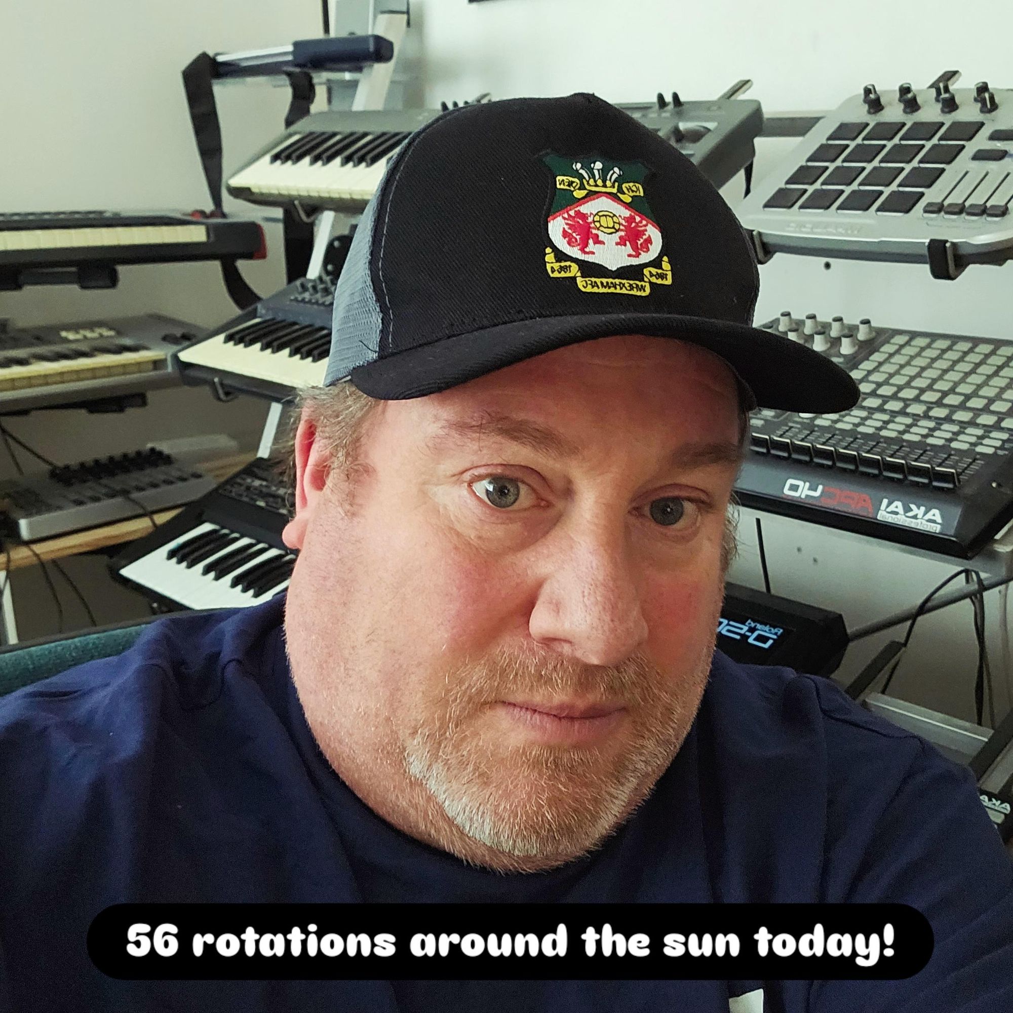 56 rotations around the sun