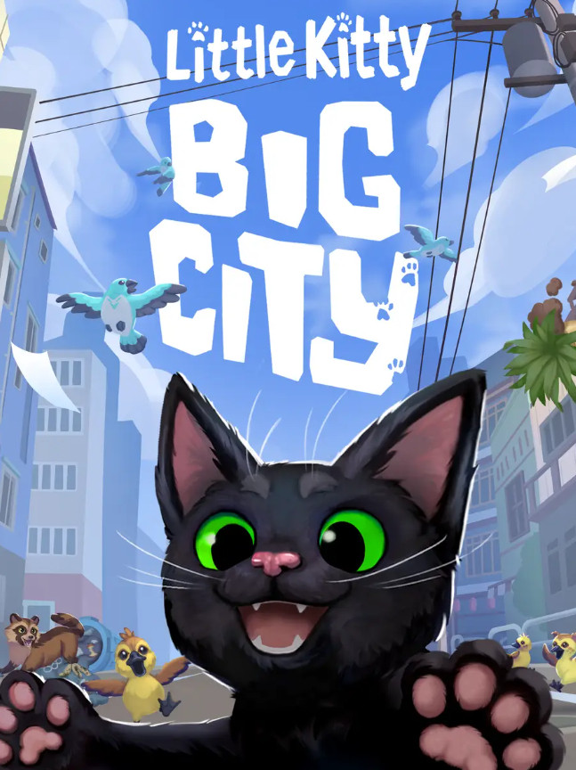 Portada del juego "Little kitty Big city".