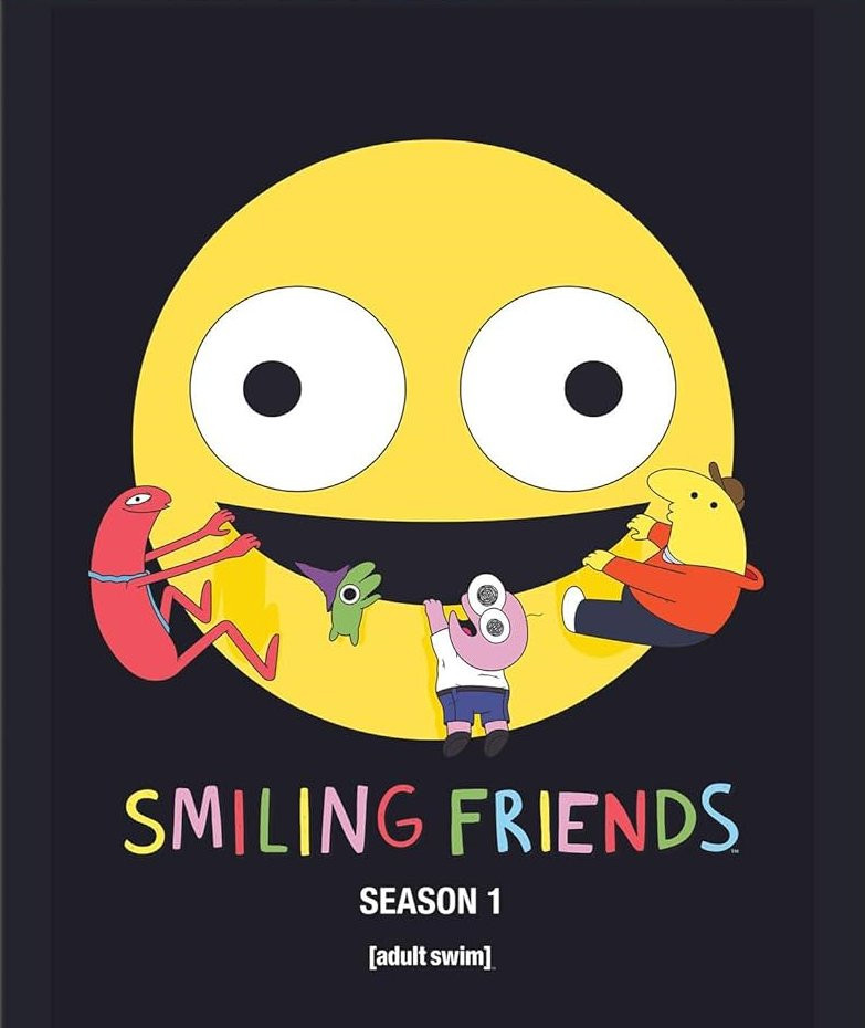 Cartel de la serie "Smiling Friends"