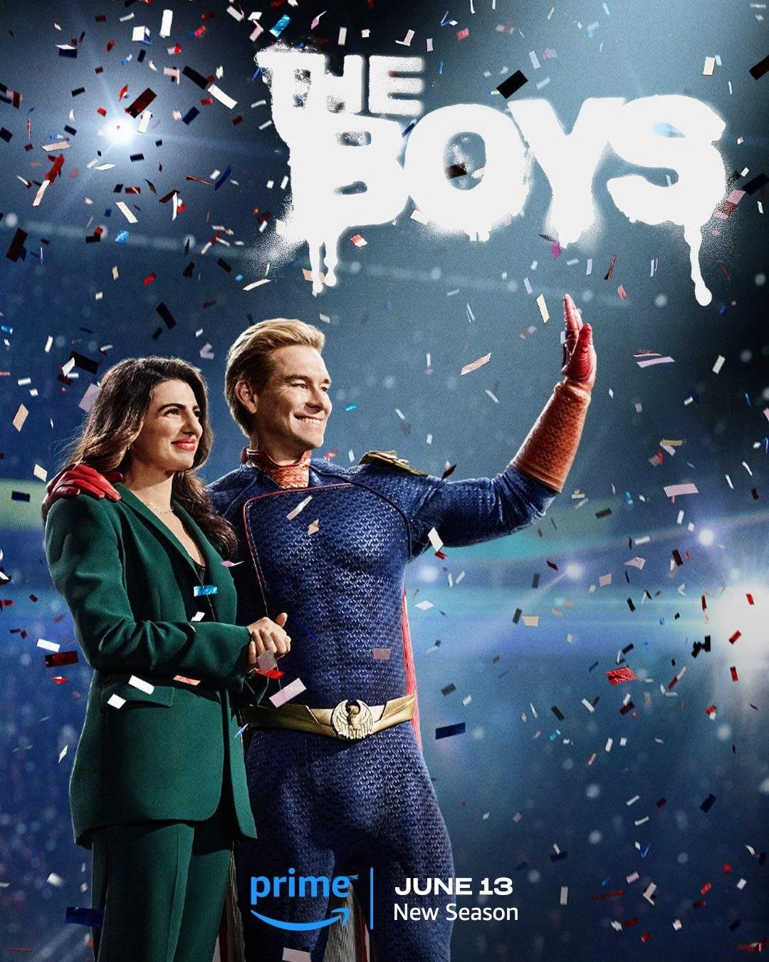 Cartel de la serie "The Boys" temporada 4.