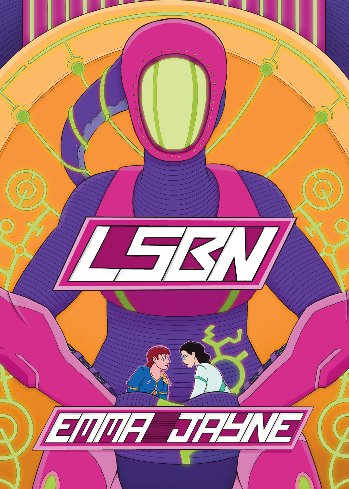 Cover of LSBN by Emma Jayne, with colors by Sloane Leong.