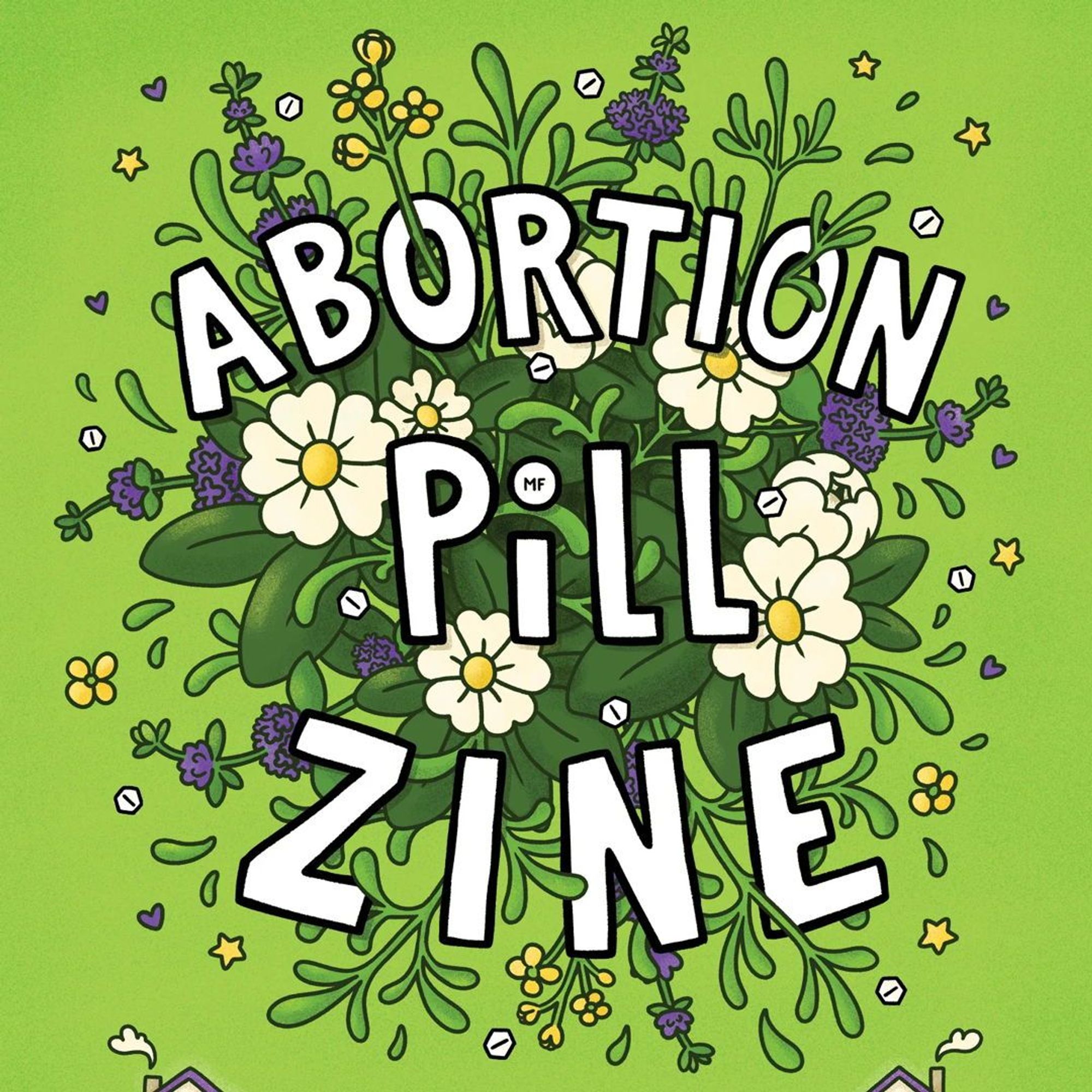 COVER TO ABORTION PILL ZINE