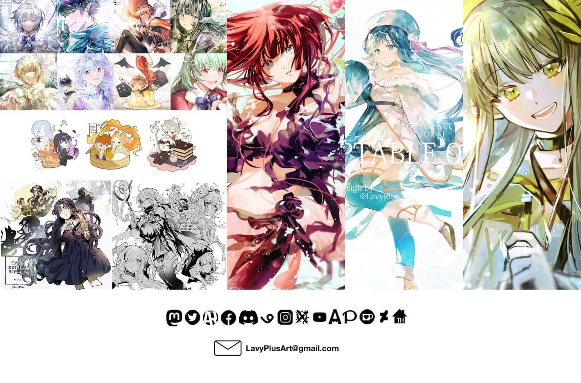 LavyPlus’s artworks