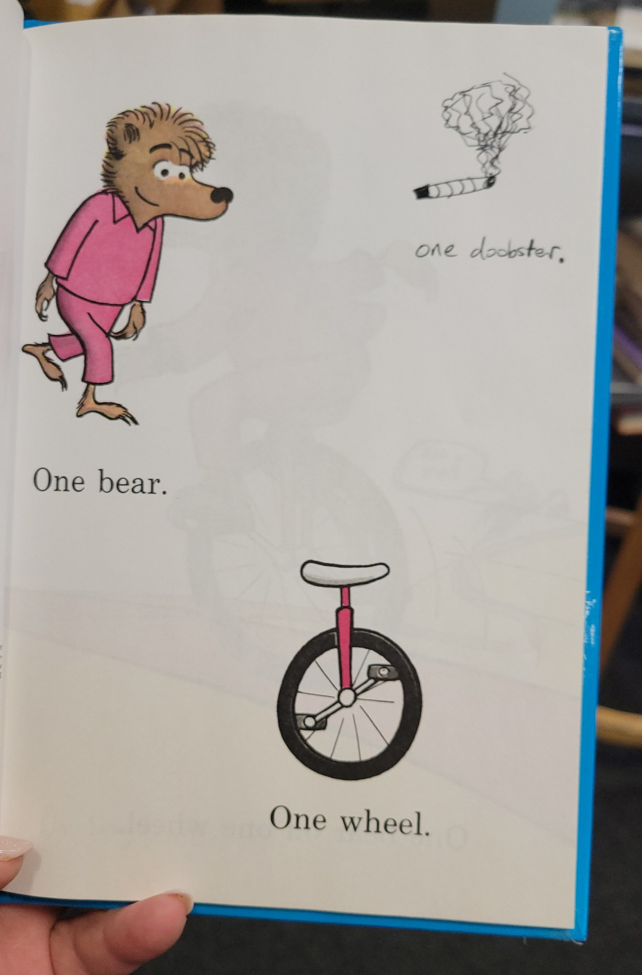 Added illustration in children's book.