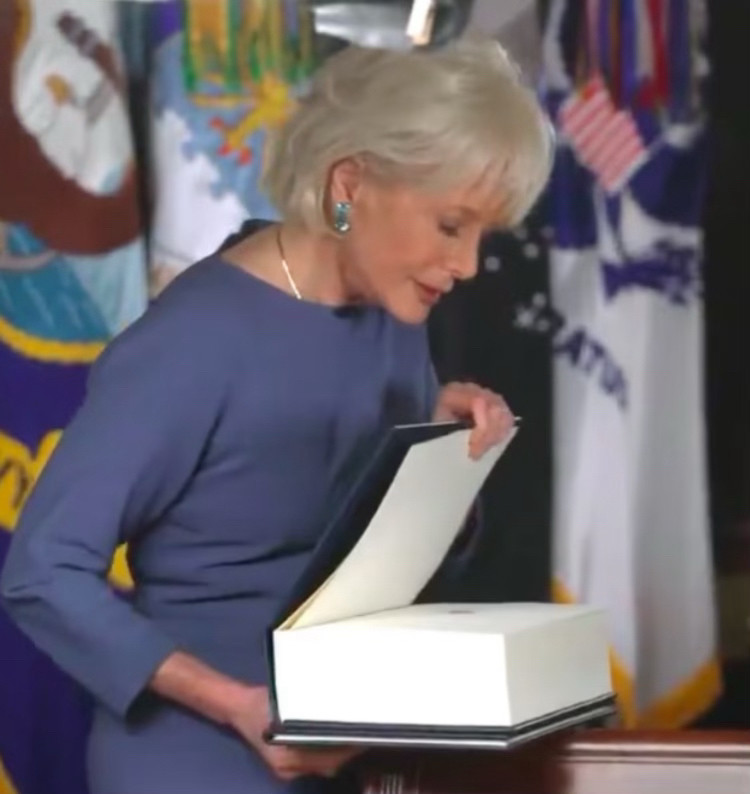 Leslie Stahl looks at a massive book said to contain Trump's "comprehensive healthcare plan," which contains everything but that.