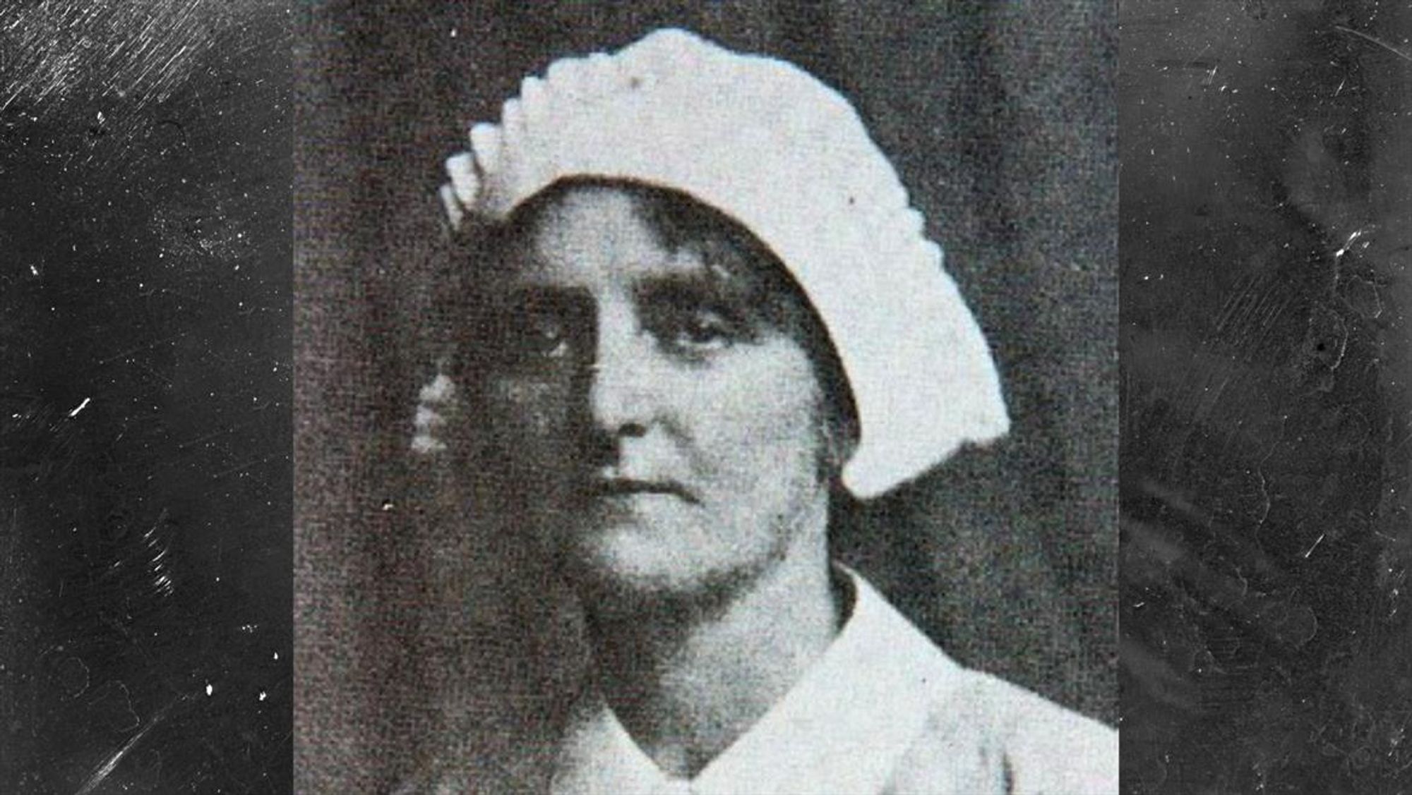 Williamina Barclay in her nurse's uniform
