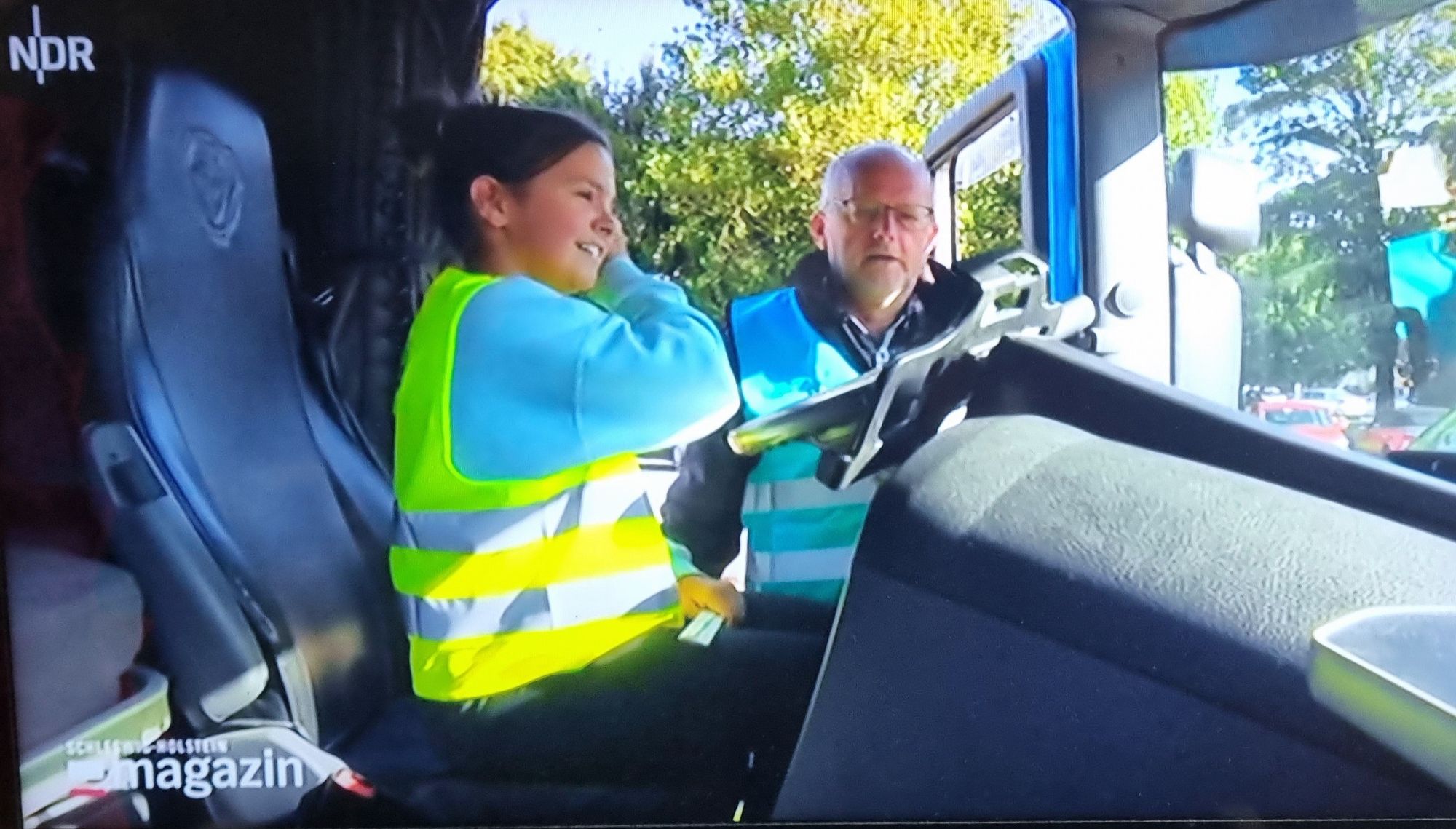 Beitrag des Schleswig-Holstein Magazin. Kinderverkehrserziehung.