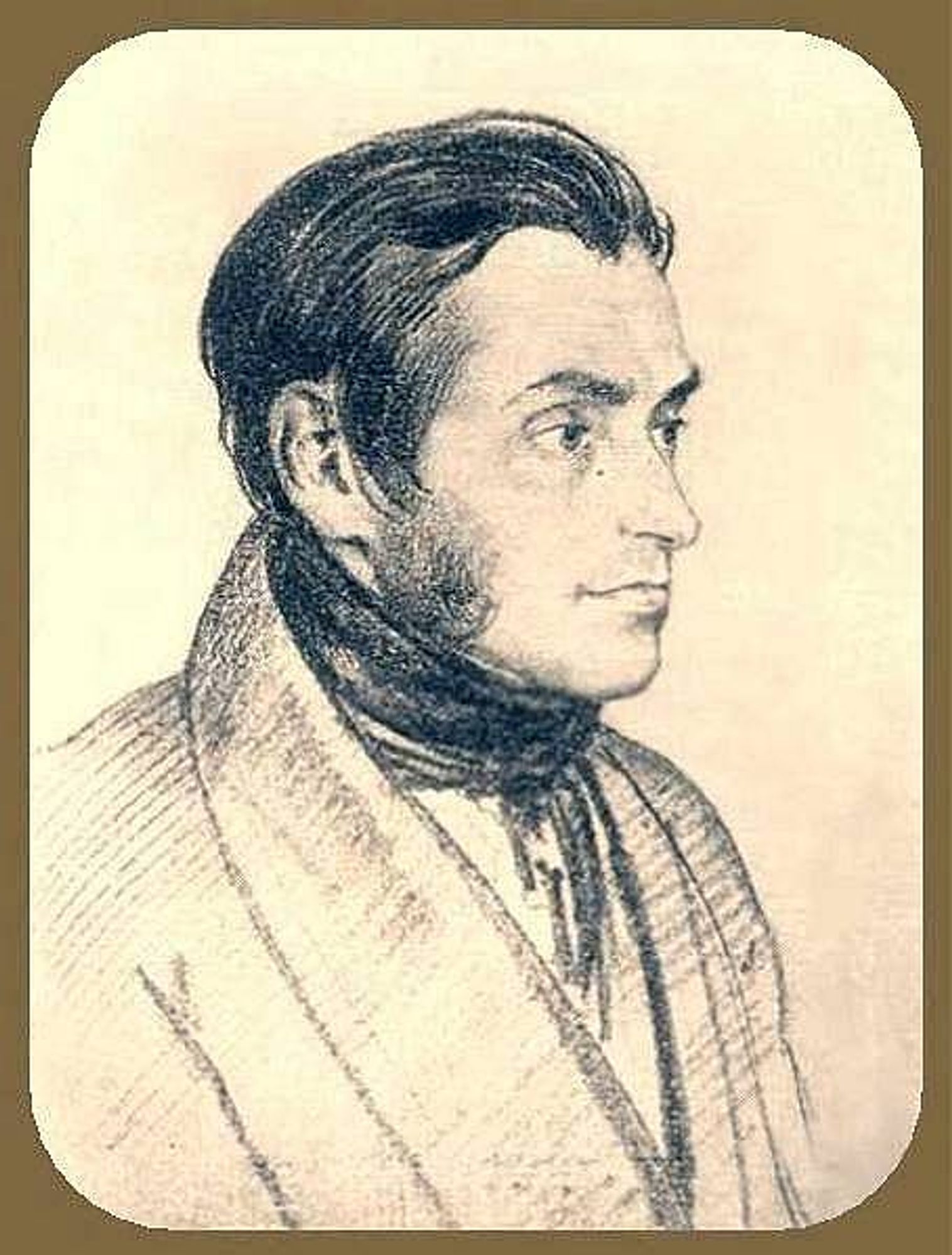 Portrait of Adam Mickiewicz