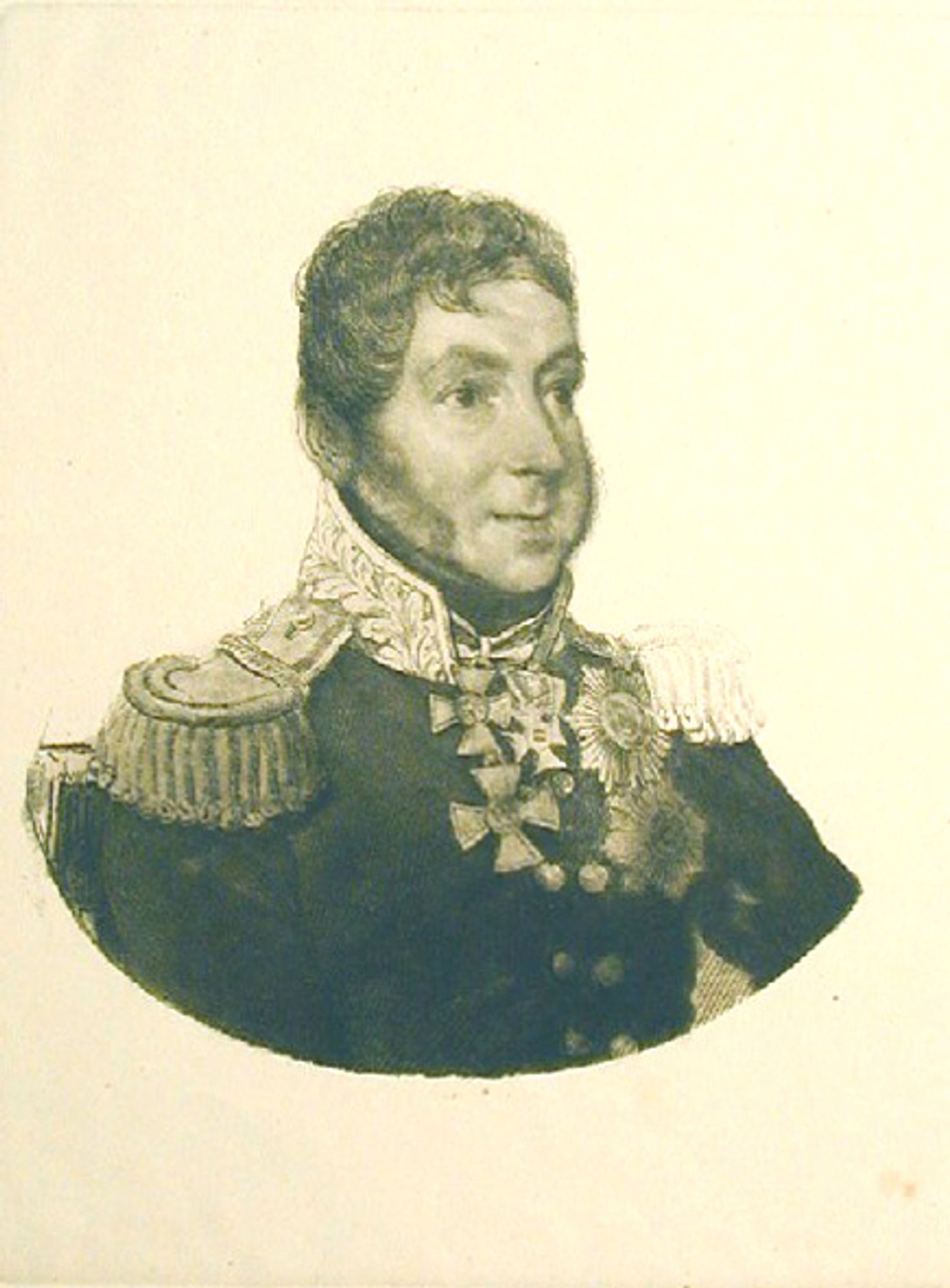 Portrait of Prince Aleksey Ivanovich Gorchakov