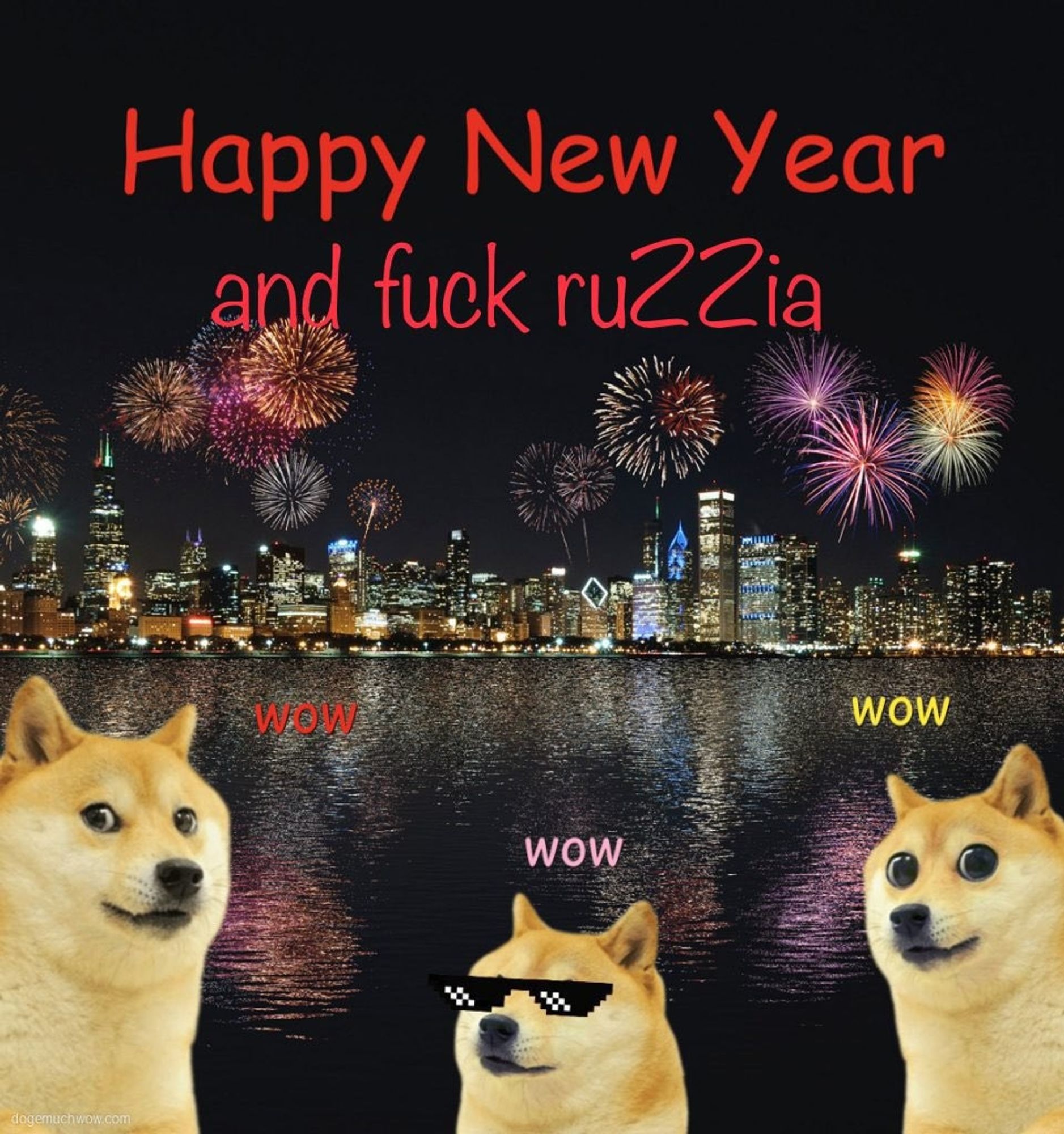 Fellas with fireworks, caption of Interieurs wish for ruzzia