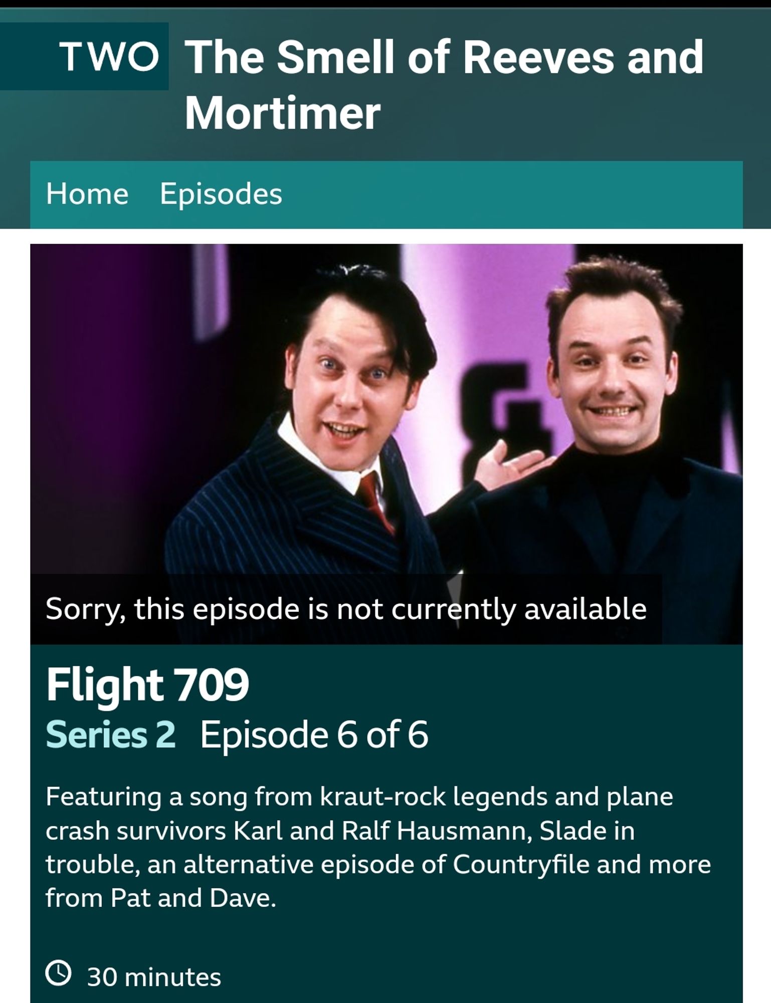 Flight 709 Vic & Bob