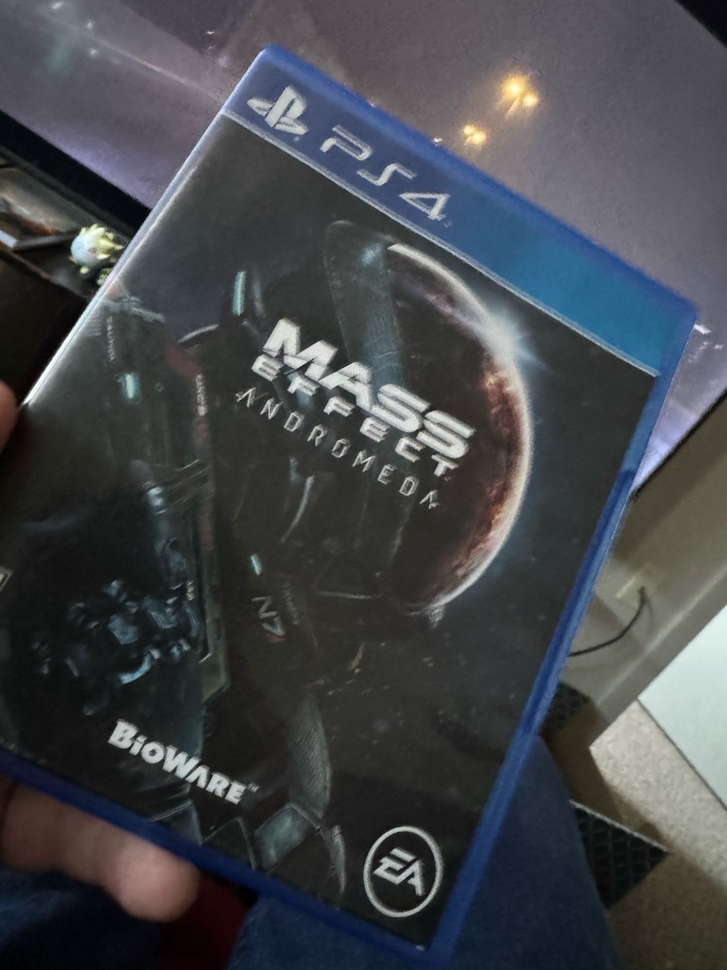 Mass Effect Andromeda for PS4 physical copy box