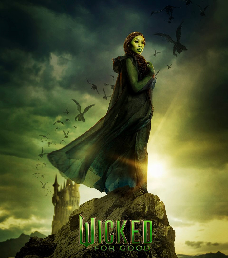 Cynthia erivo as elphaba for wicked for good looking so cunty 