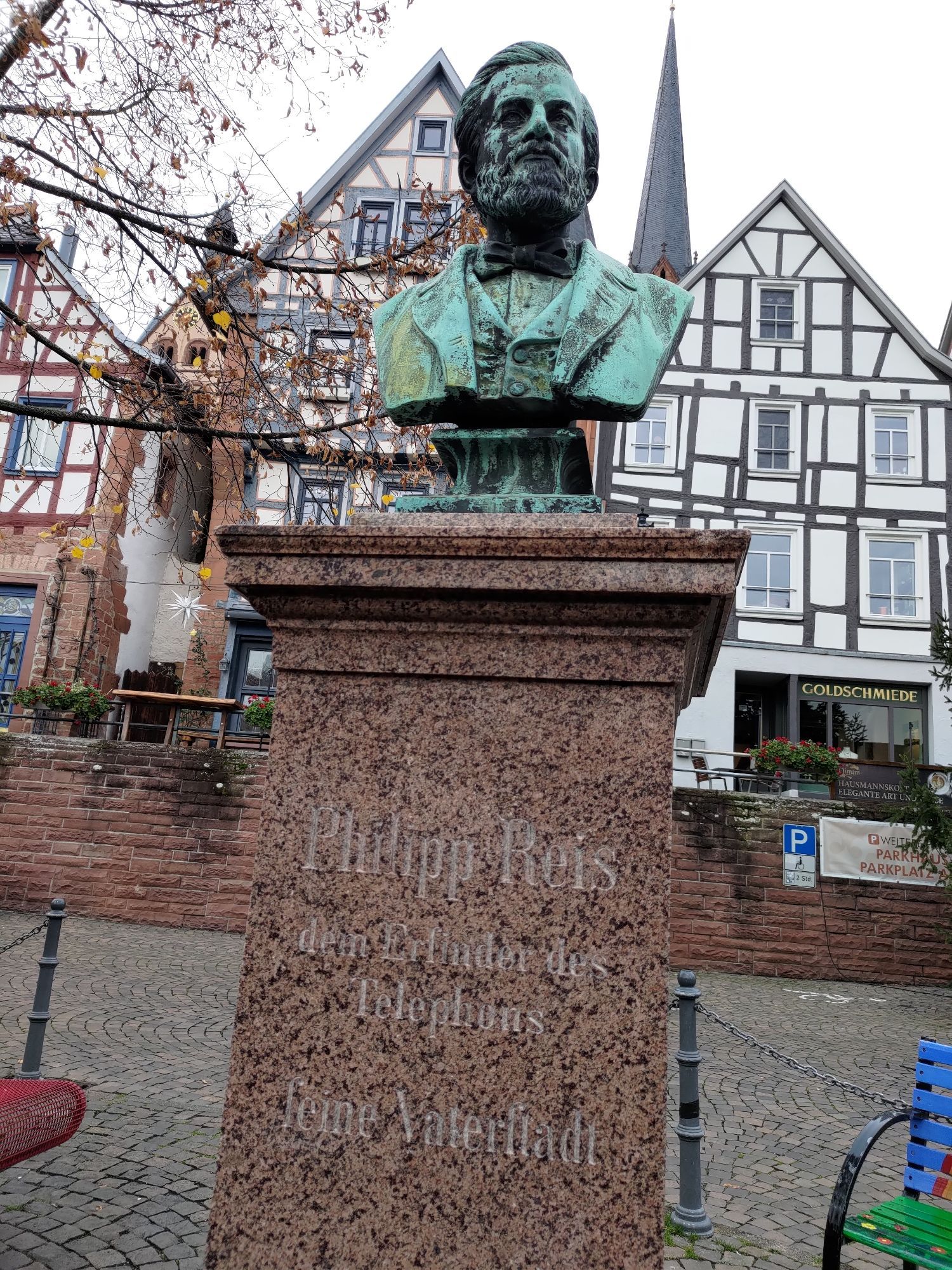 Philipp Reis historic bust