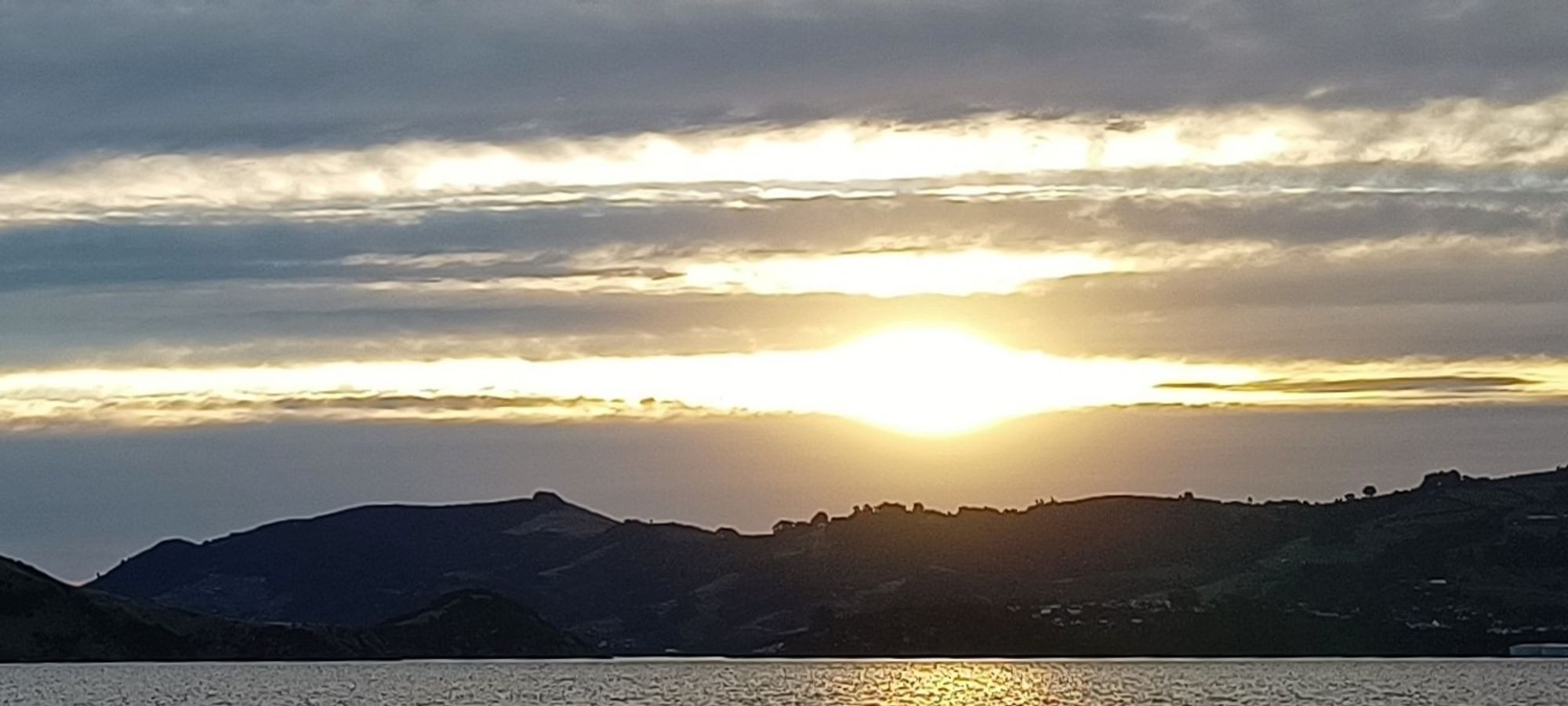 Otago Harbour. Summer evening