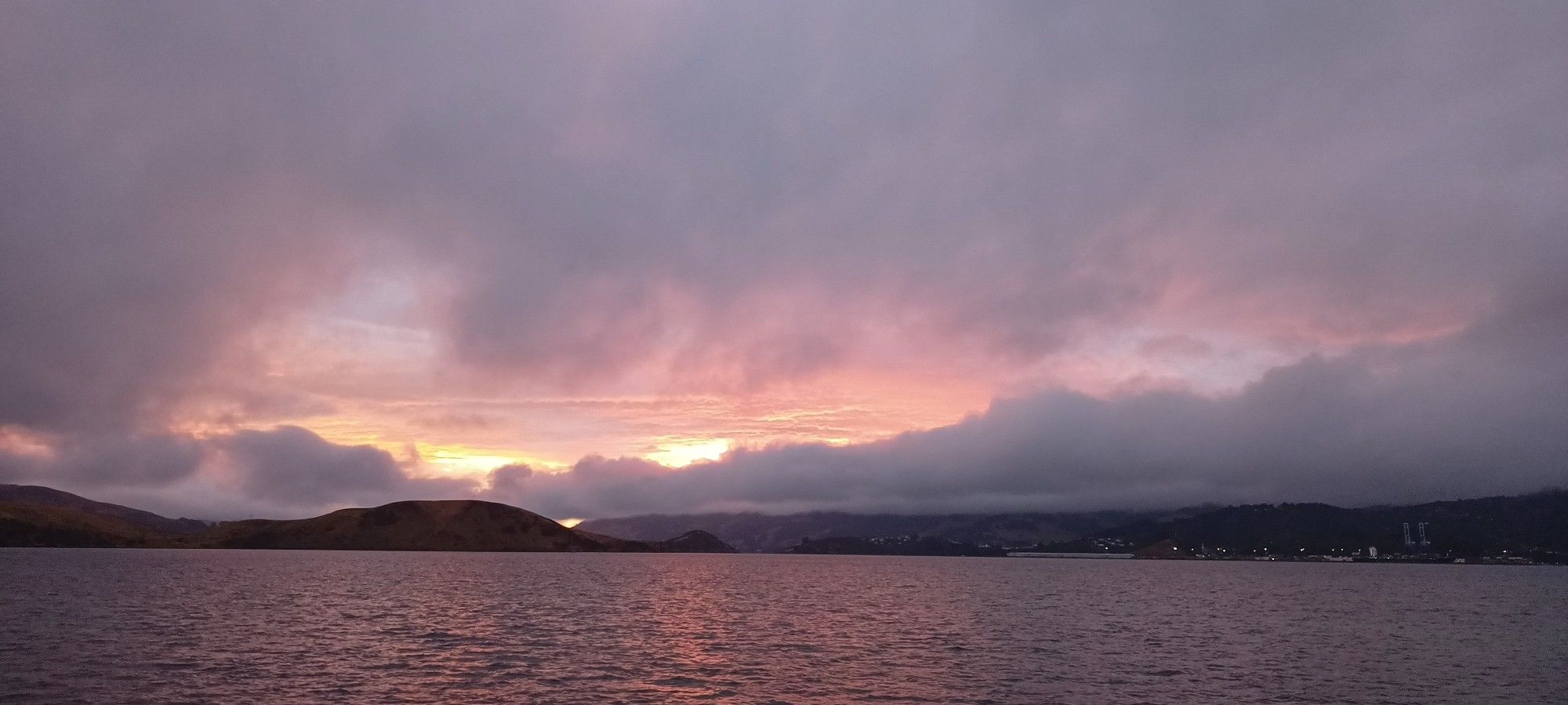 Summer Sunset, Otago Harbour, Dunedin