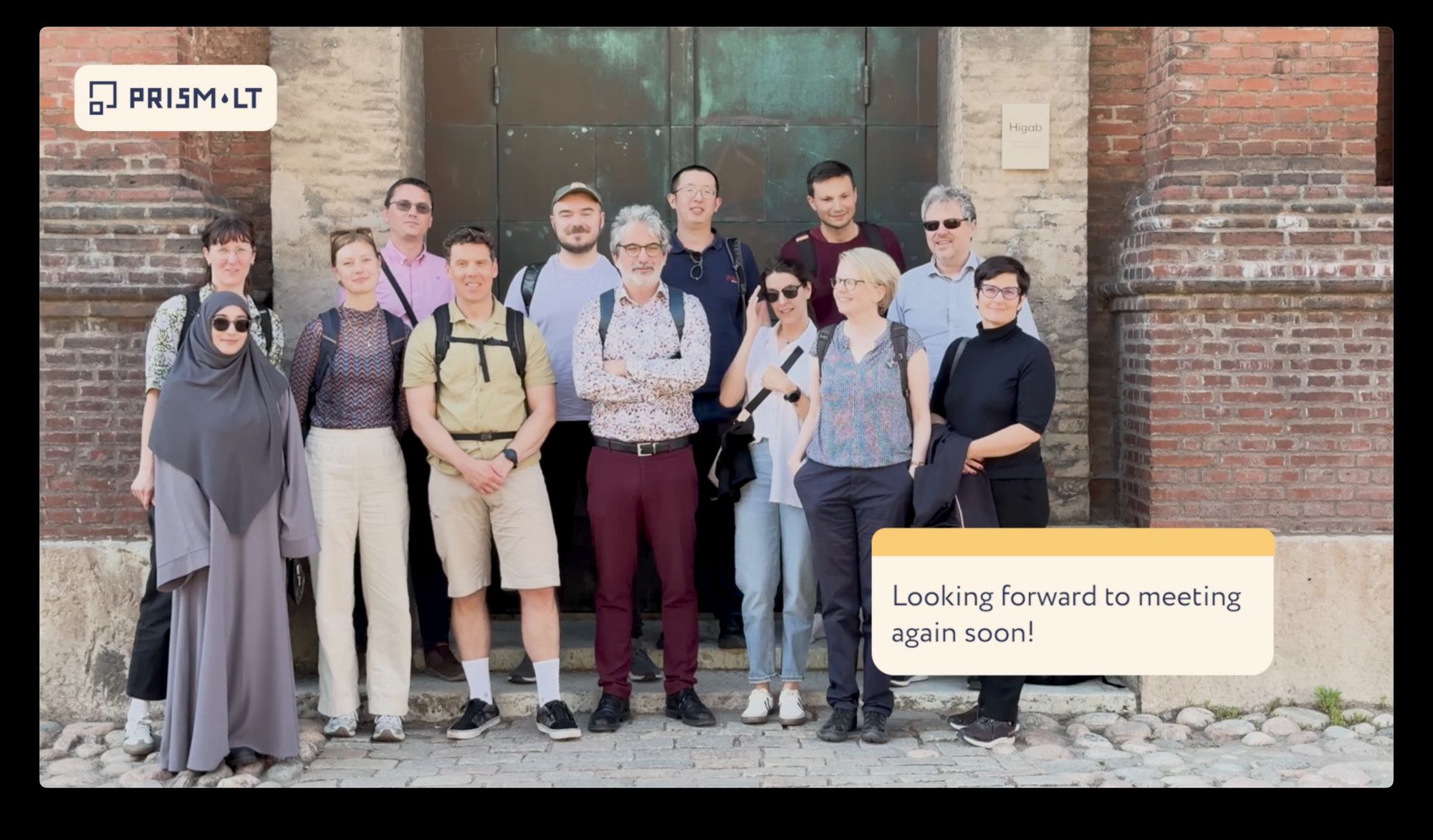 Group of people posing for a picture.