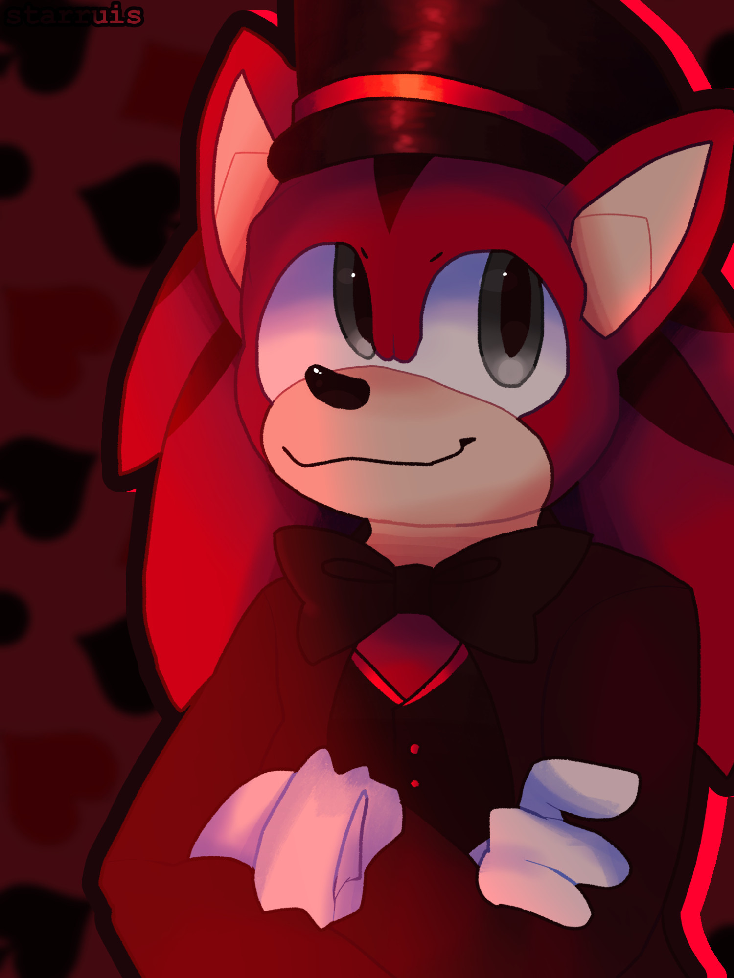 red bisexual hedgehog