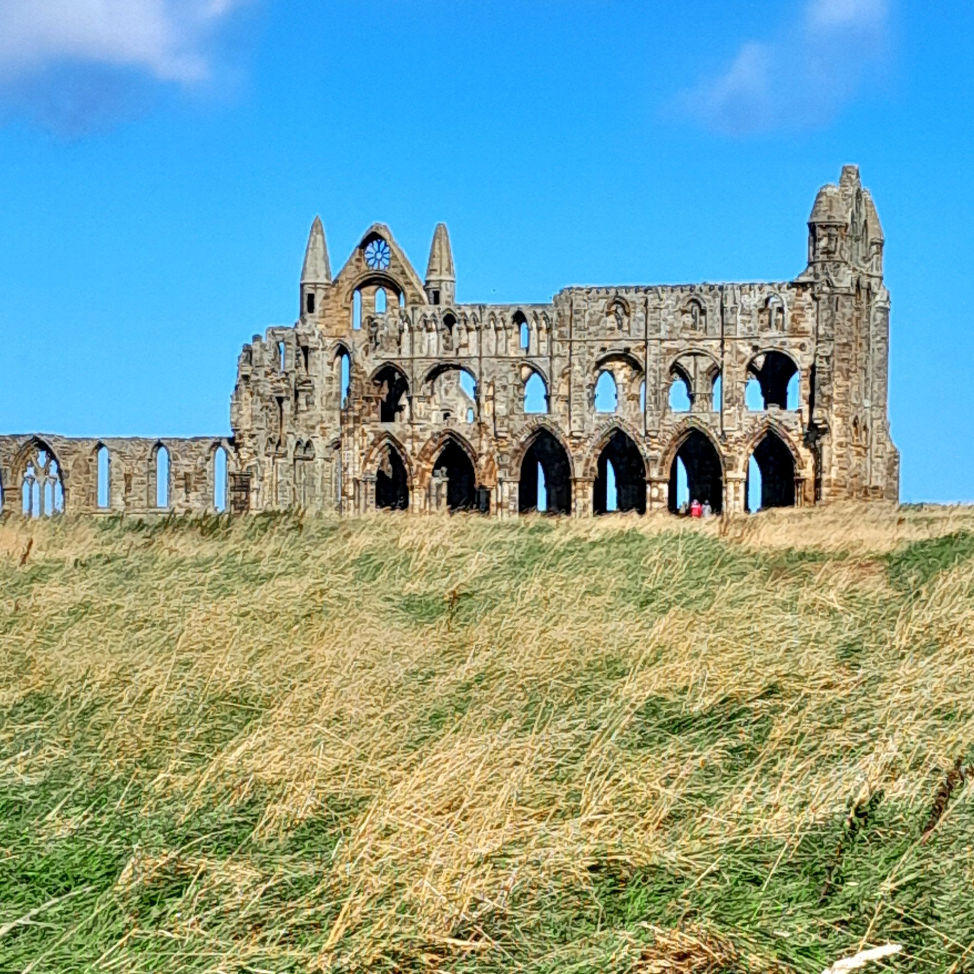 today's office ... Whitby Abbey