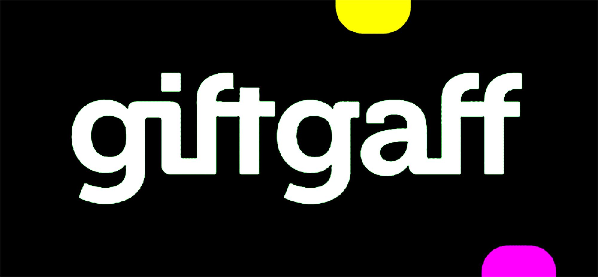 giffgaff except it's giftgaff.