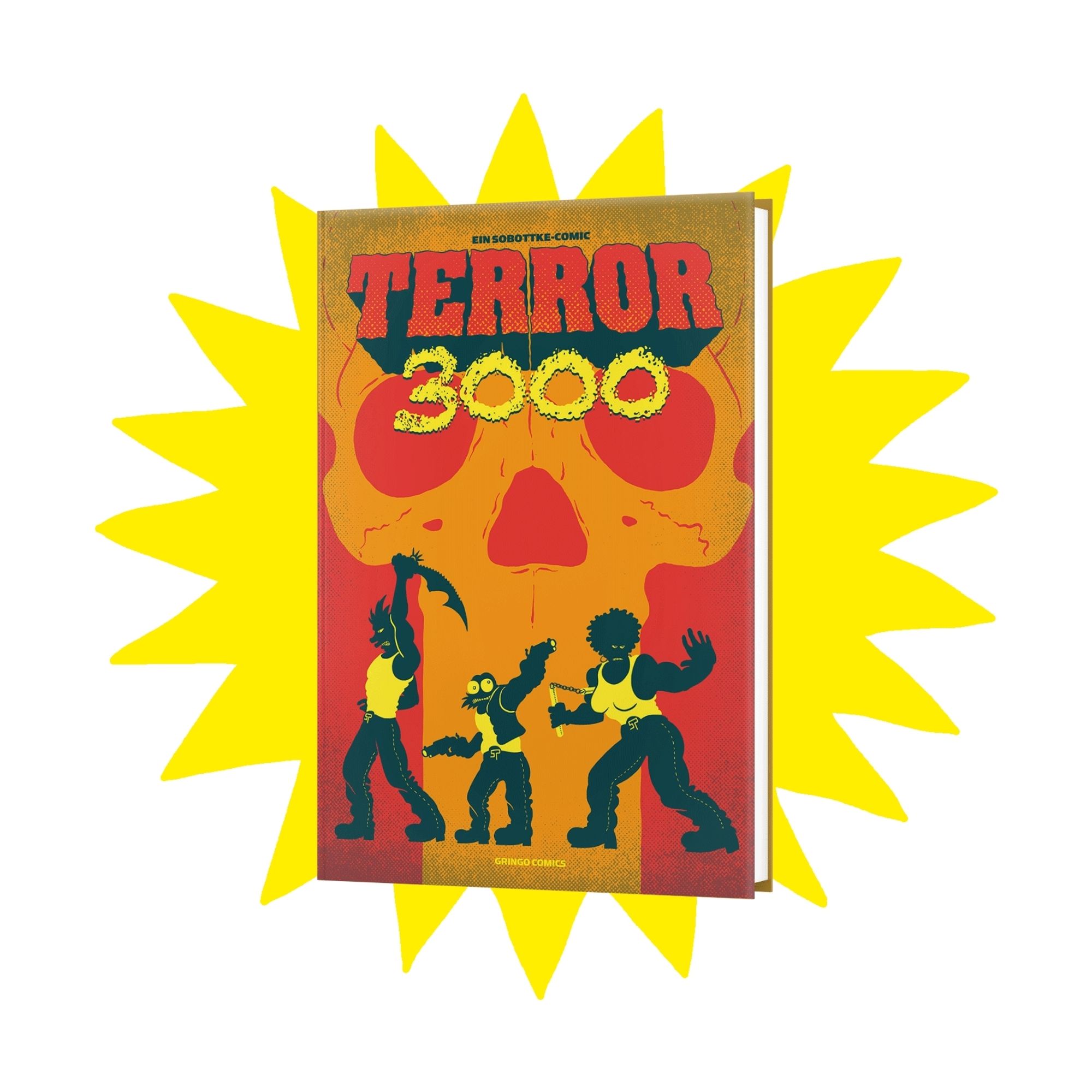 Das Cover meines Comics »Terror 300«.