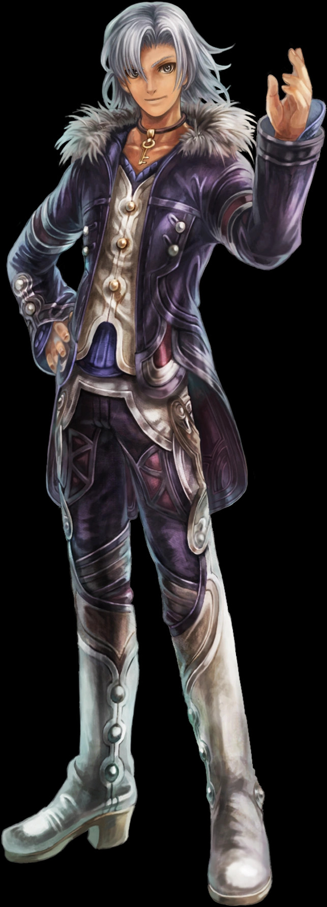 Alvis from Xenoblade Chronicles' official art