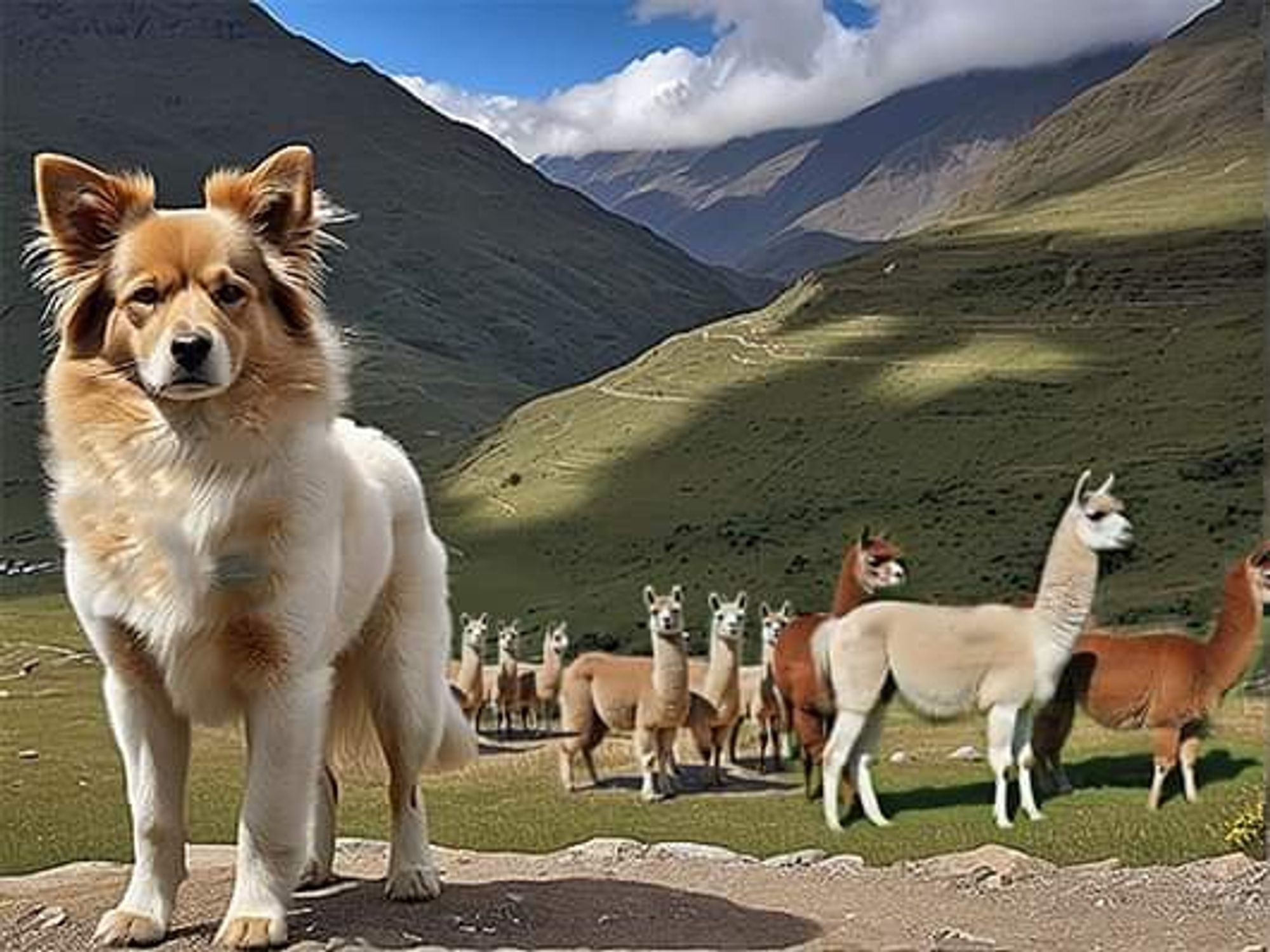 Think of a time when dogs were not only companions, but also spiritual guides and cultural symbols. This is the world of the ancient dogs of Peru.
Peru. A place so far from Europe, so mysterious. Yet so important to the history of the dog and the human race. The first settlements date back to about 14,500 years ago (Huaca Prieta), the first dogs are about 4000 years old.
Dogs were called Alcos in the Andes and Viringos on the coast. They were often represented in art, from cave paintings to vases of almost all ancient cultures, often depicted in everyday situations. A dog is present between the Nazca lines. These dogs were buried with great solemnity, to accompany and guide the spirit of the deceased in the afterlife. 1/3