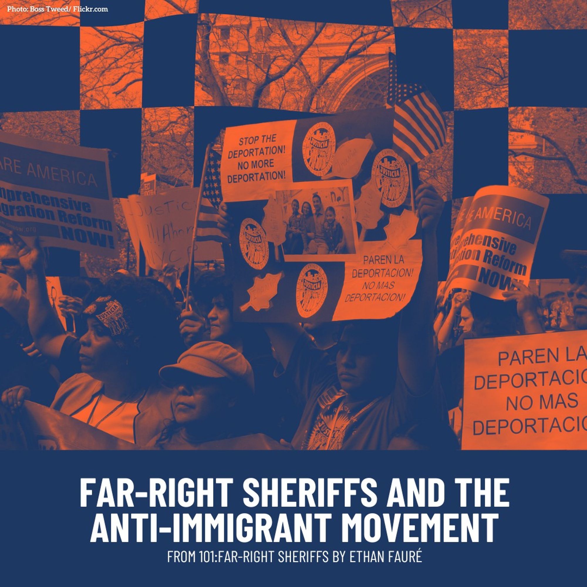 Far-Right Sheriffs and The Anti-immigrant movement
FROM 101:Far-Right Sheriffs BY Ethan Fauré