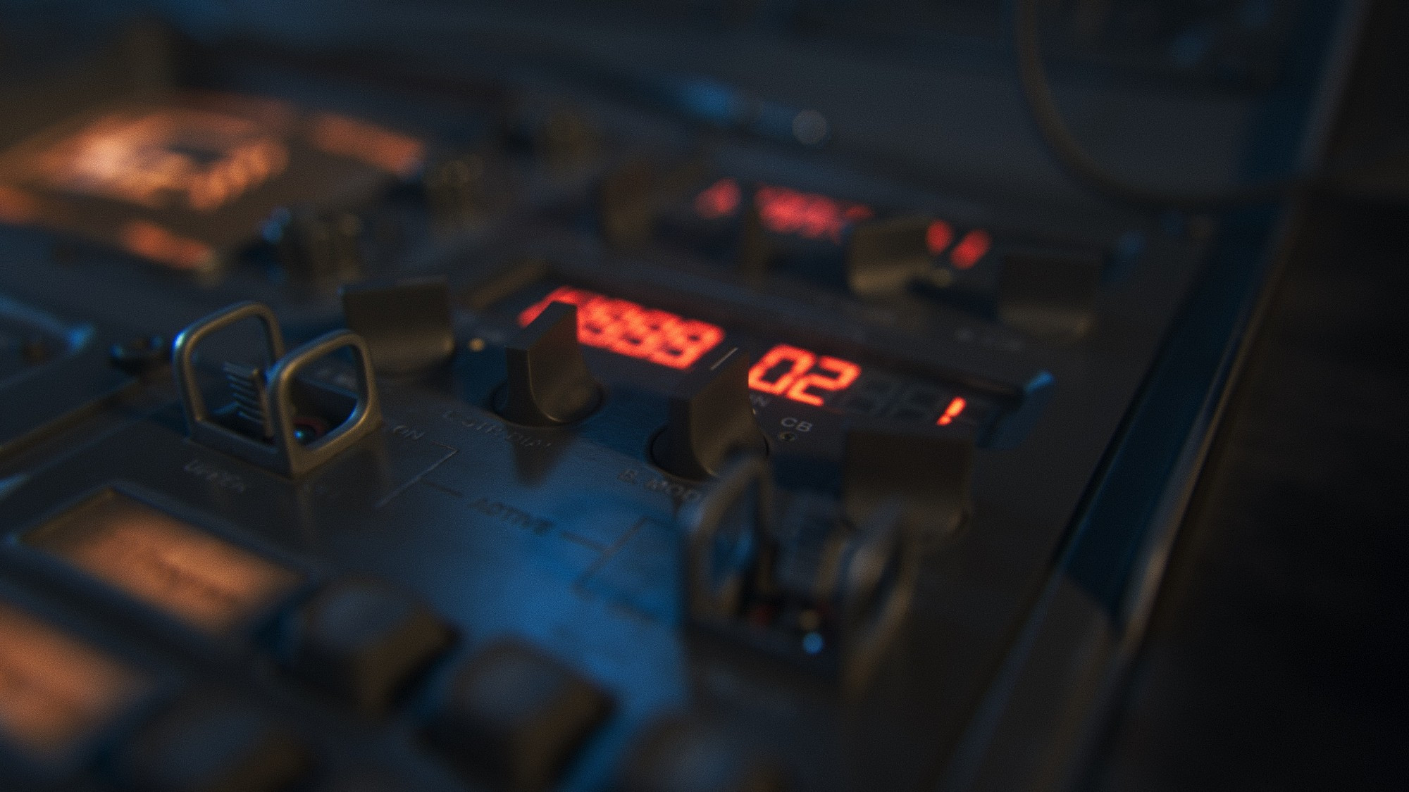 Console Retro Screen 3D CGI Blender Artwork Cycles