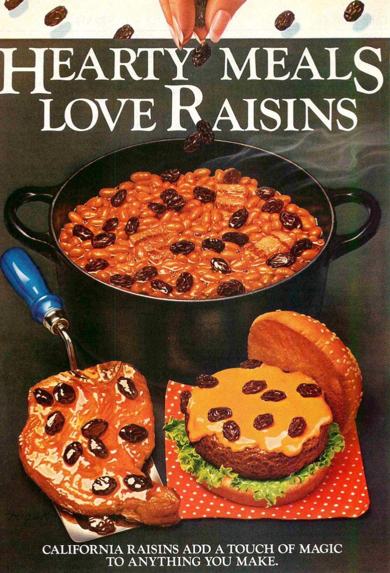 raisins on everything