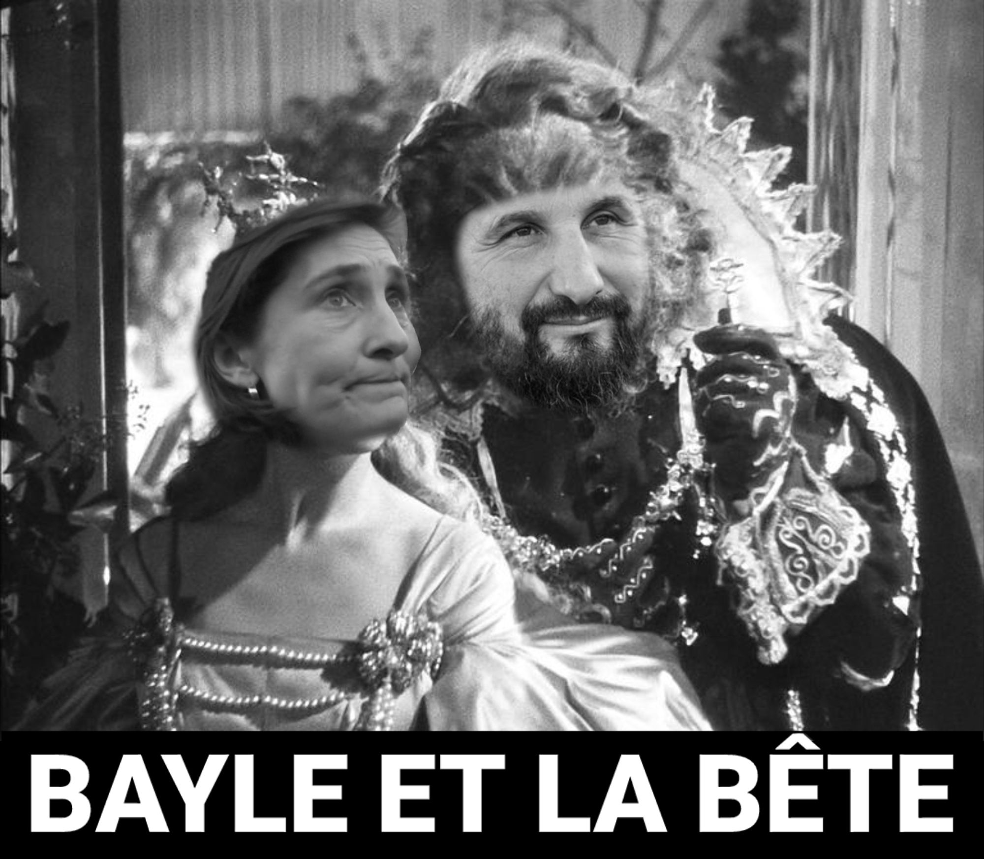 La Belle et la Bête.

L'un a le visage de Jérôme Bayle, l'autre celui d'Amélie OC.

Qui est la Belle ?
Qui est la Bête ?

À vous de jouer...