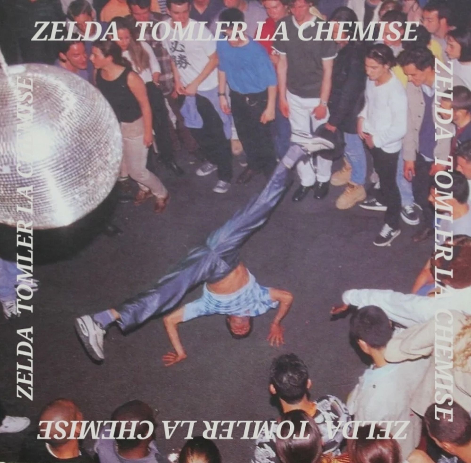 Pochette du single Tomber la chemise du groupe Zebda.

Les B ont été remplacés par des L.