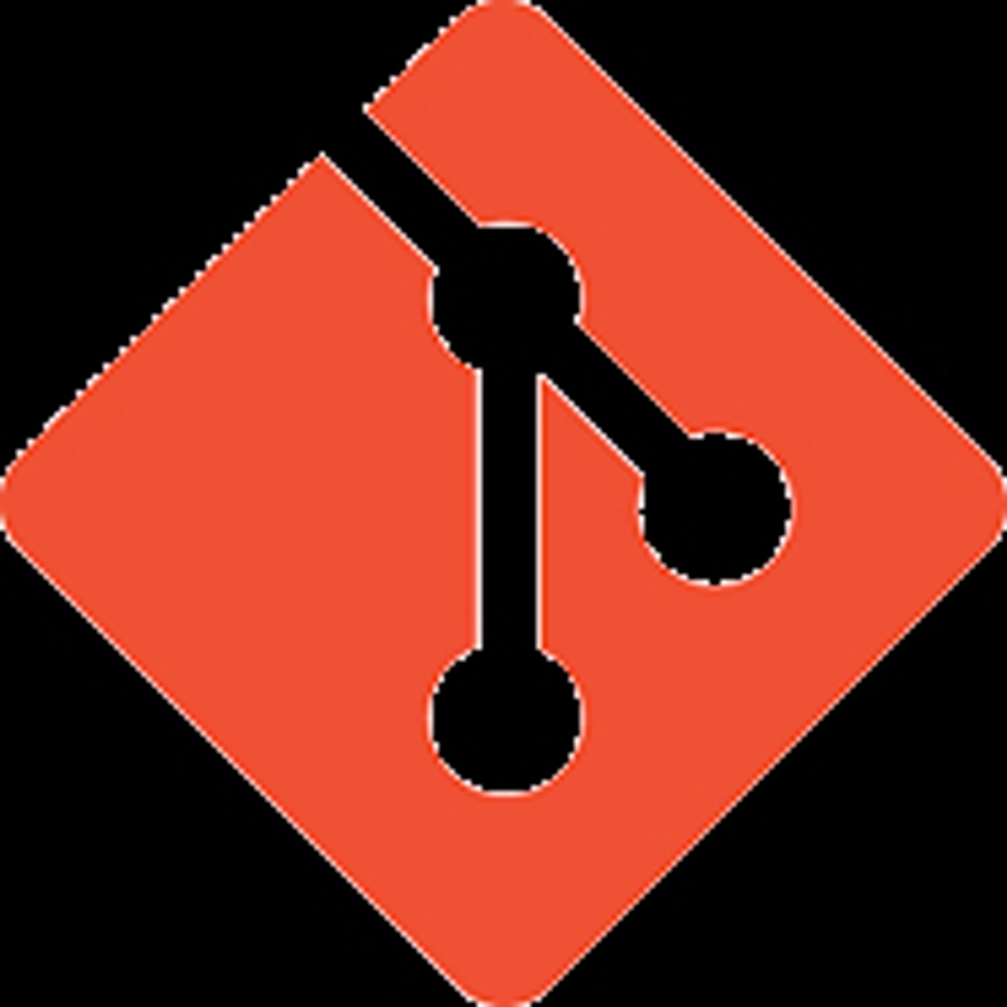 The Official Logo of Git, The Version Control System.