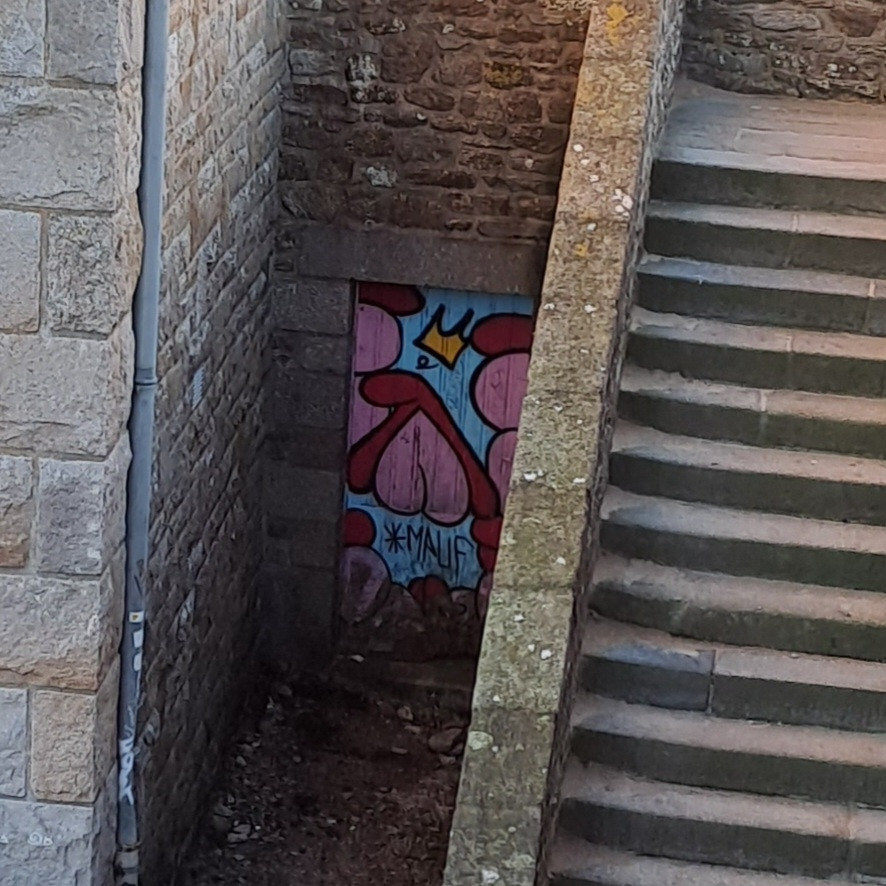 Graffiti d'un Pokémon très rare