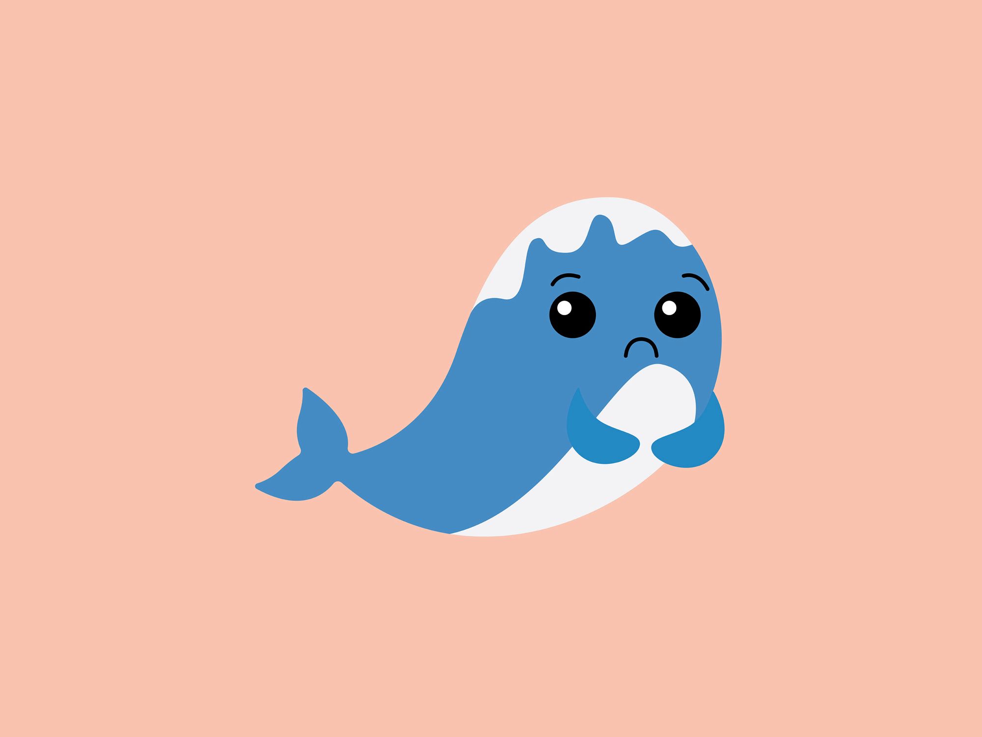 Sad whale