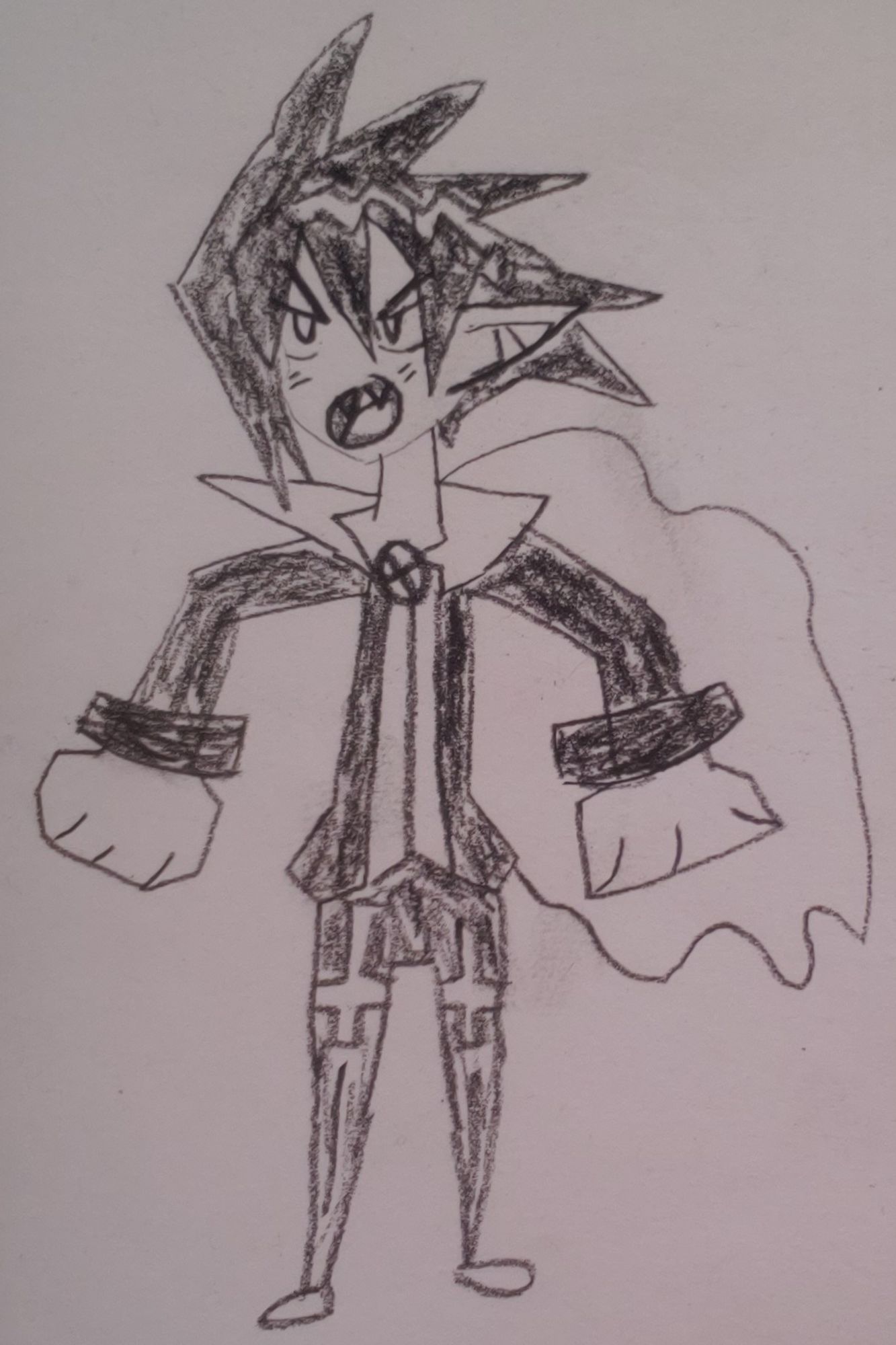 My warm-up of Disgaeatober. Valvatorez from Disgaea 4. I just let the brain worms happen