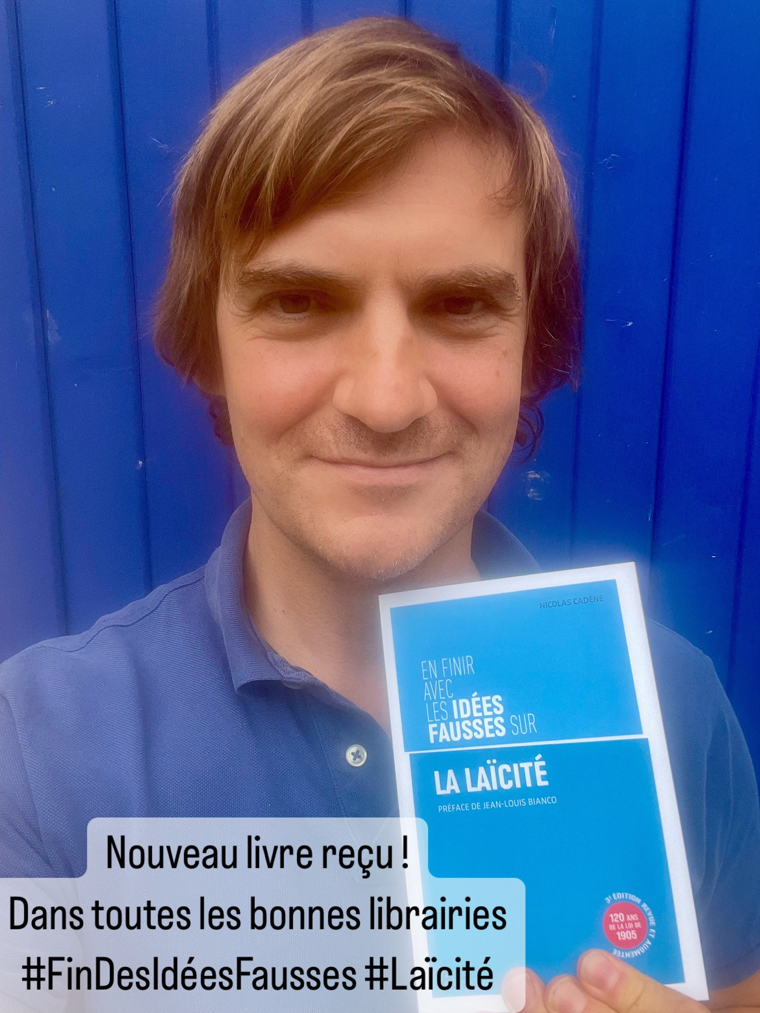 Photo du livre et de son auteur 