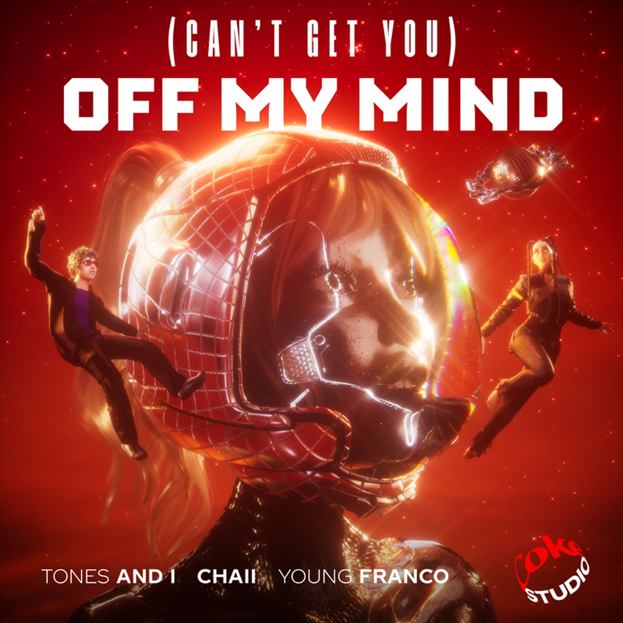 Album artwork for "(Can't Get You ) Off My Mind" by Tones and I, Young Franco & CHAII