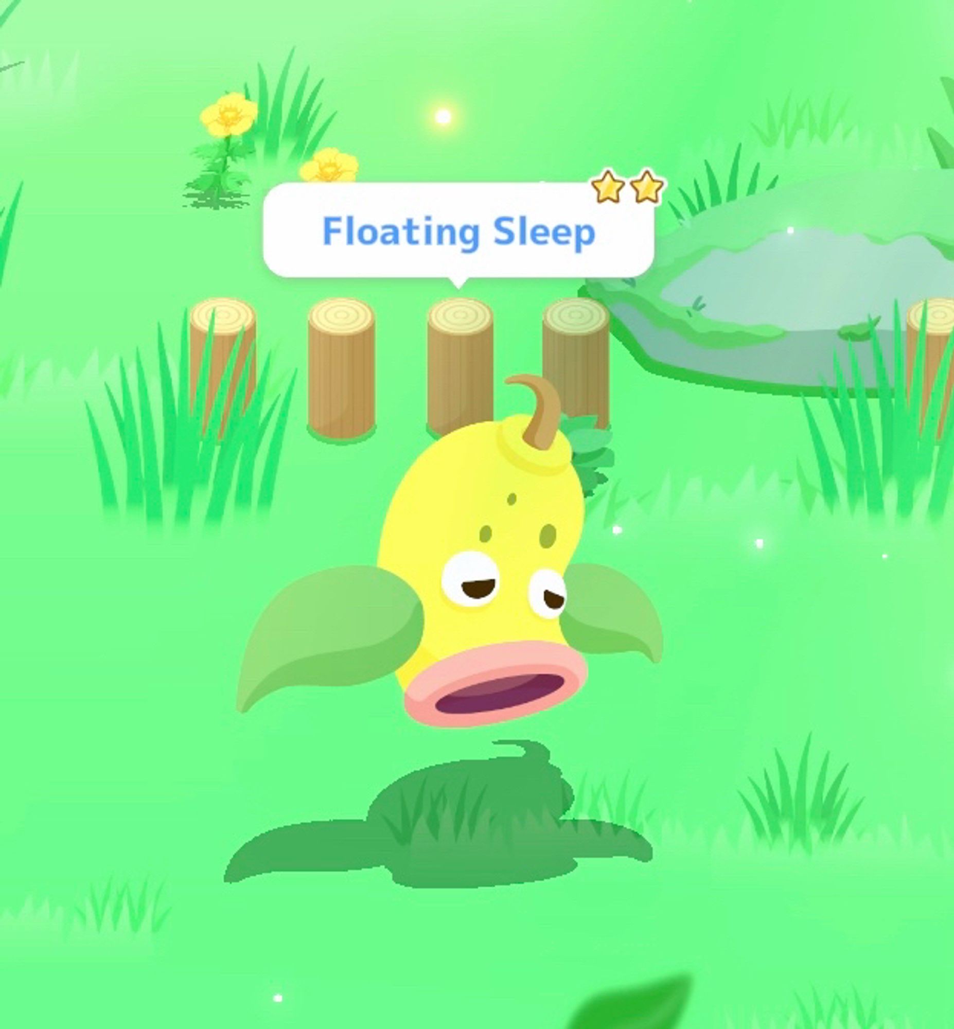 Sleepy weepinbell