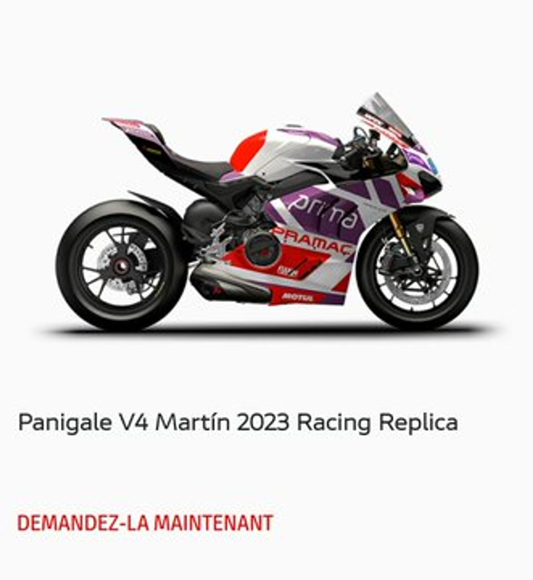 Panigale V4 Martin 2023 Racing Replica