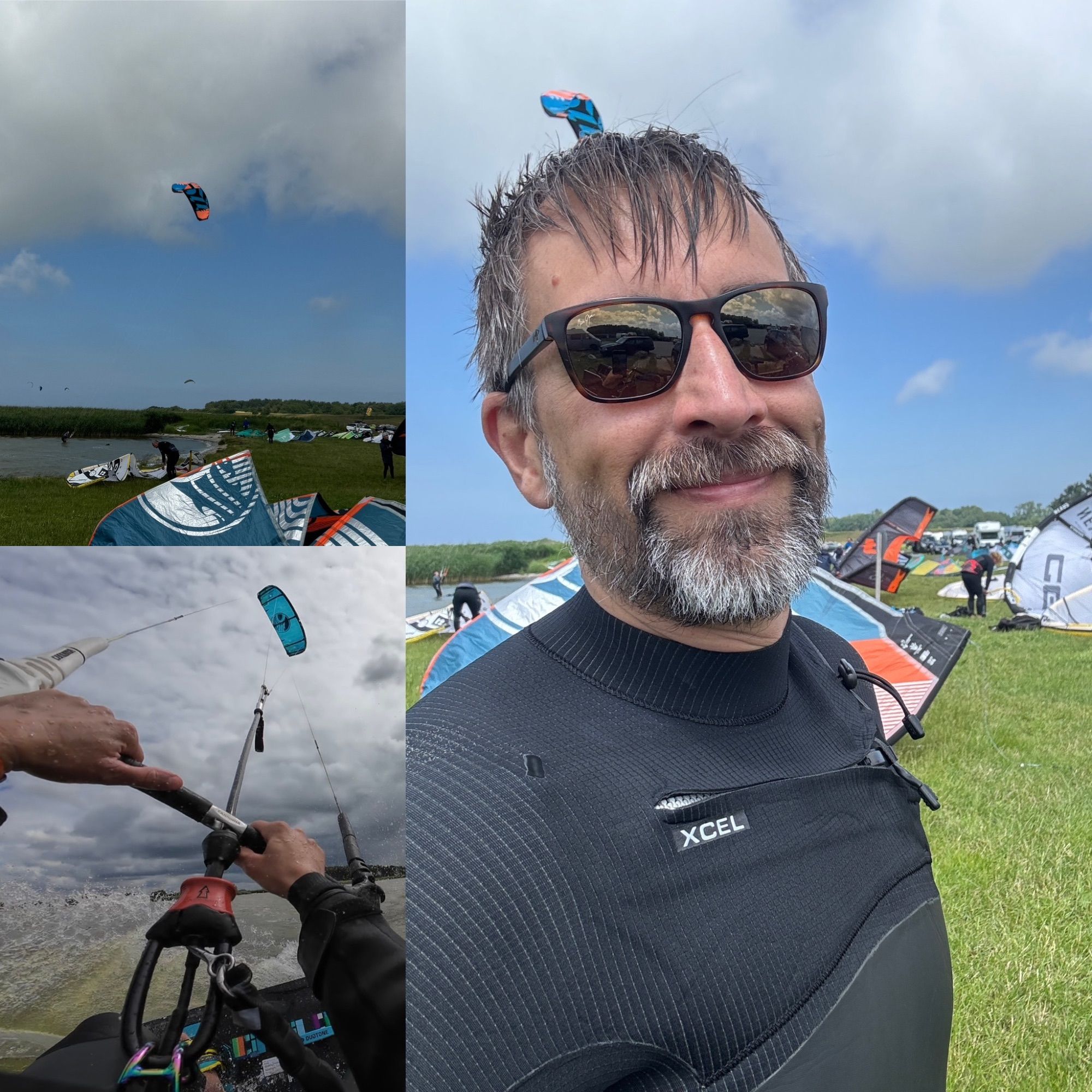 Kitesurf Homespot Foto Collage.