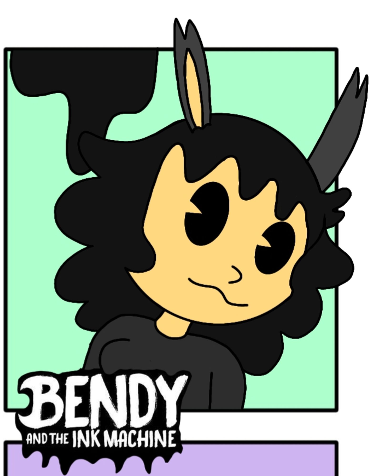 Eu adorava bendy :3🤍🖤(na verdade ainda adoro)