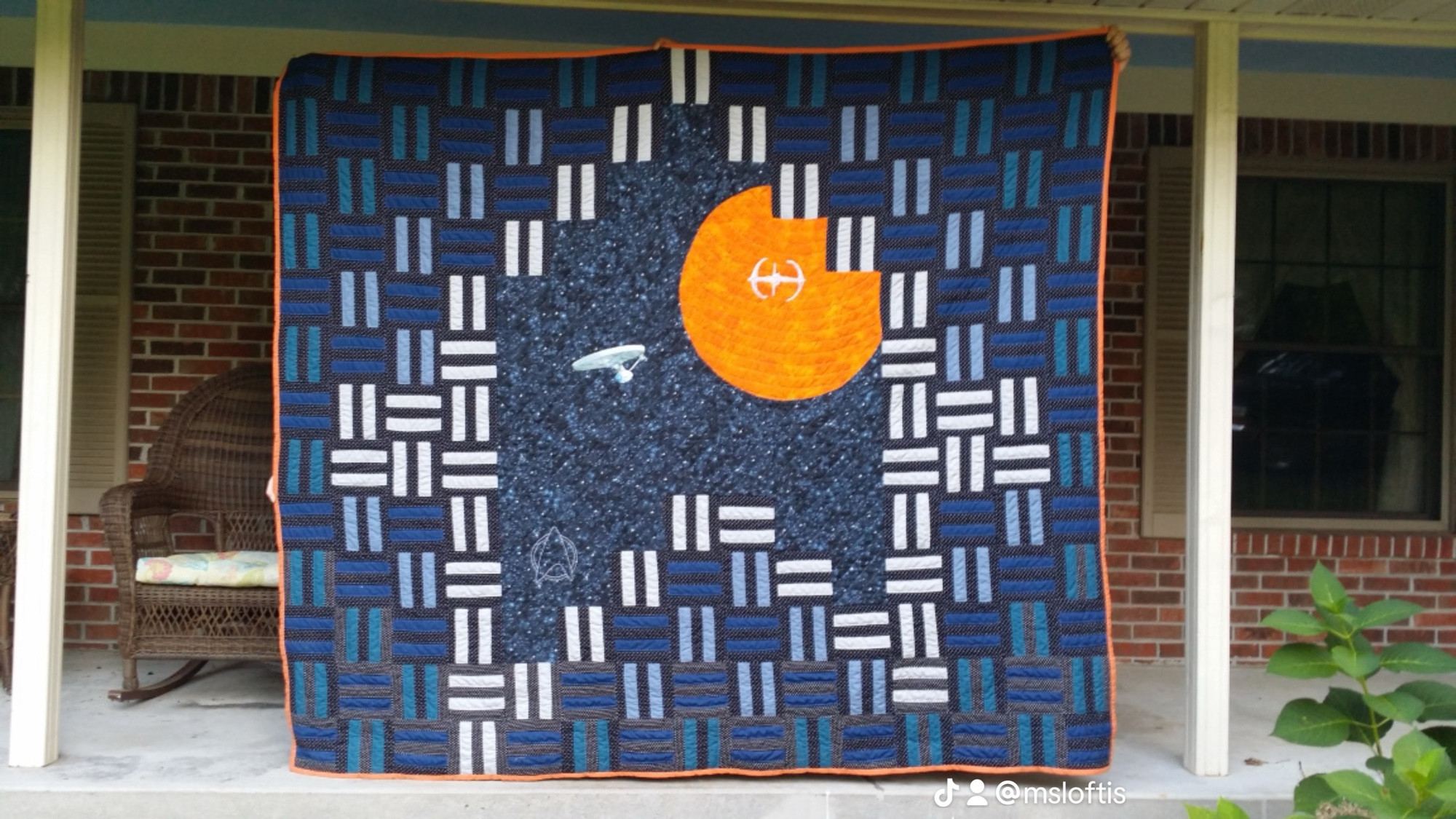 Star Trek Deep Space 9 quilt