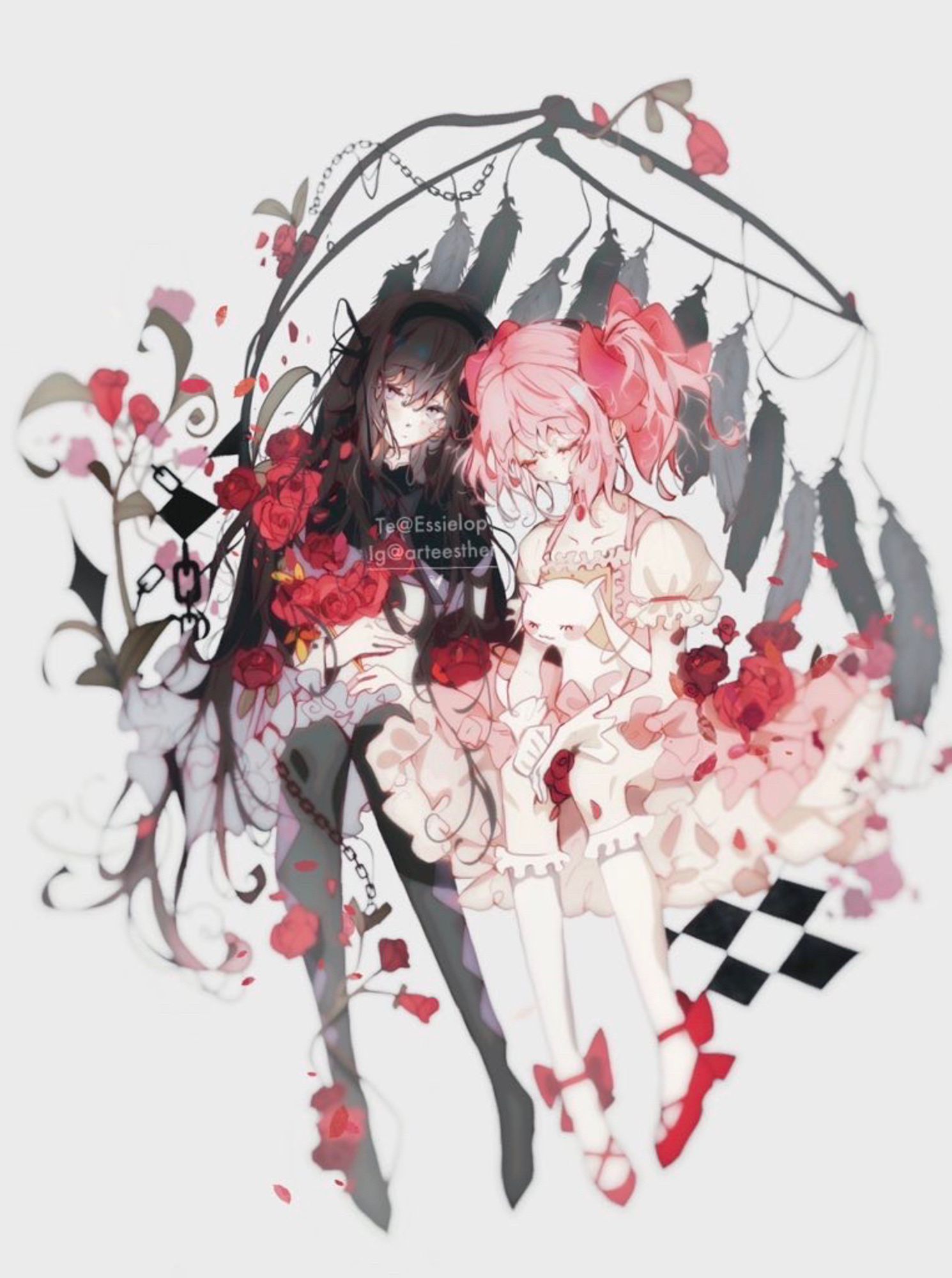 Madoka and Homura