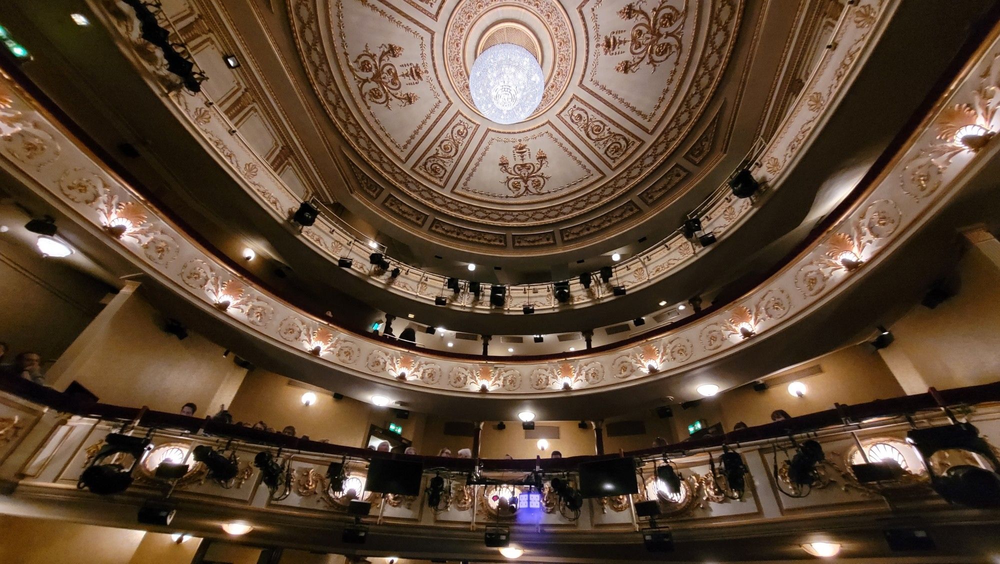 Inside Lyrics Theatre.