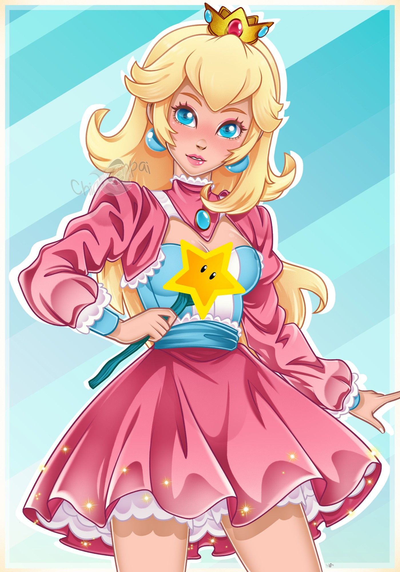 Princess Peach Fan Art