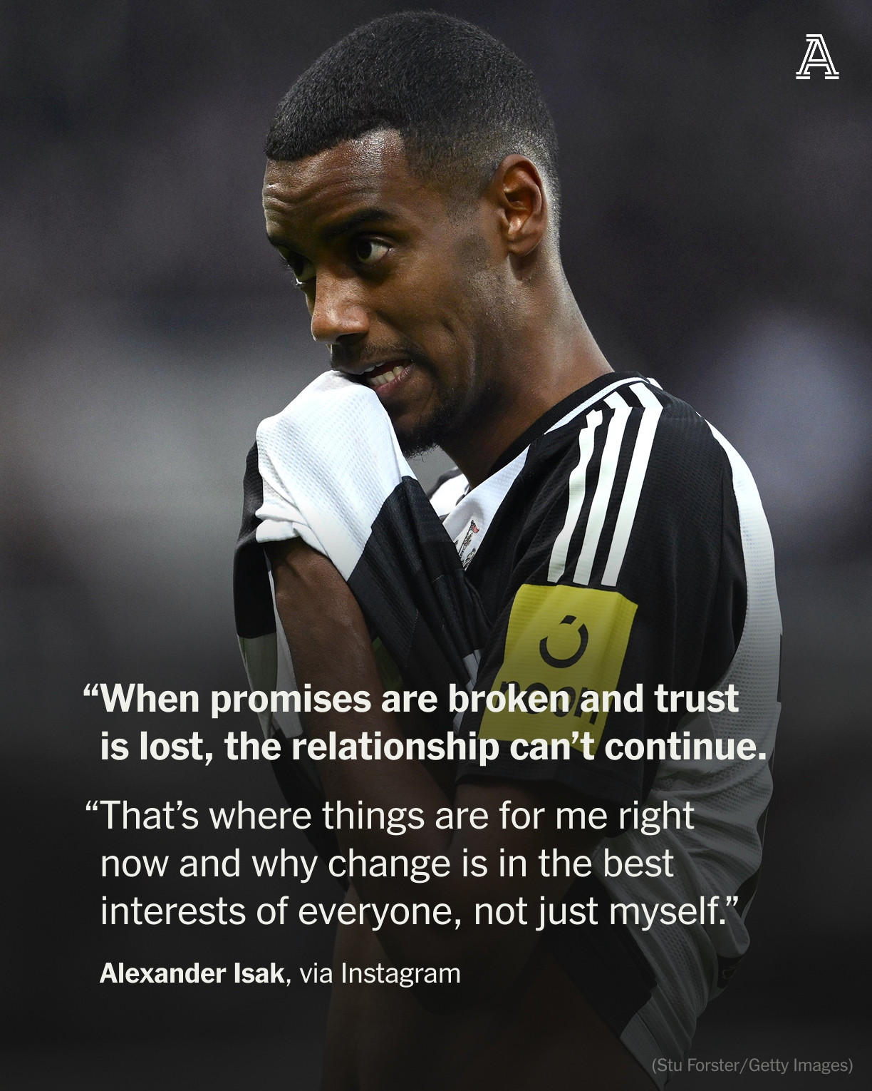 Alexander Isak.