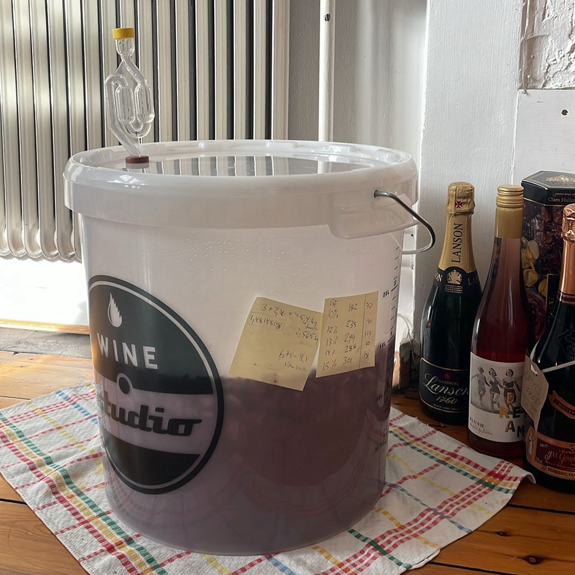 Wine making