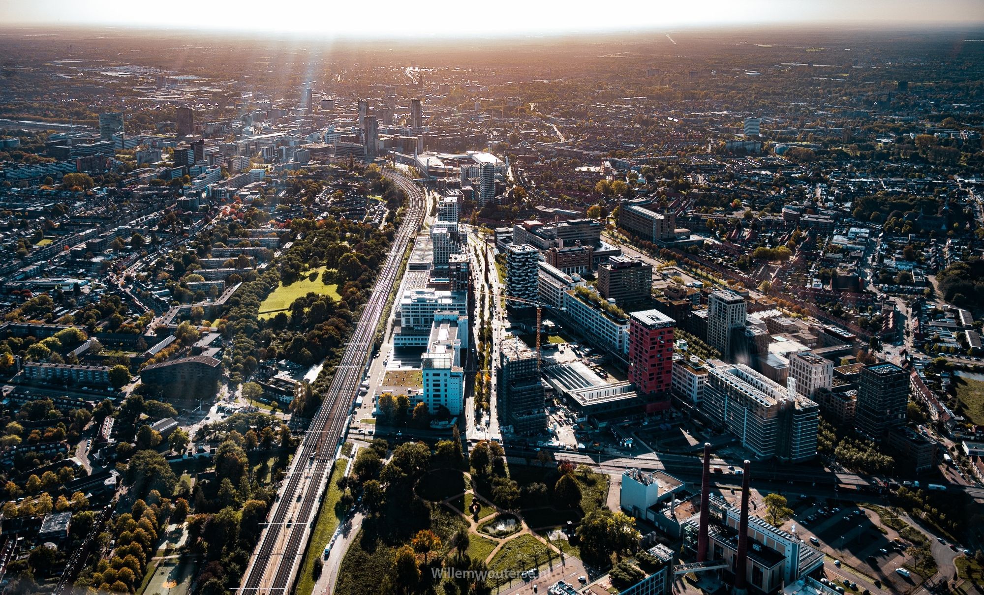 .#Eindhoven vanuit de lucht. @StrijpS in dit geval